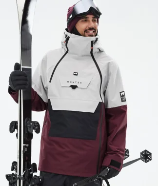 MONTEC Doom LightGrey/Black/Burgundy Clearance