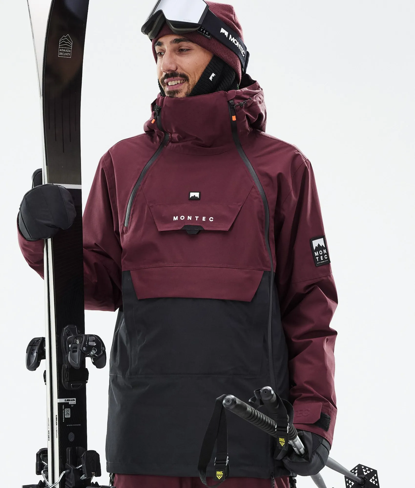 MONTEC Doom Burgundy/Black Discount