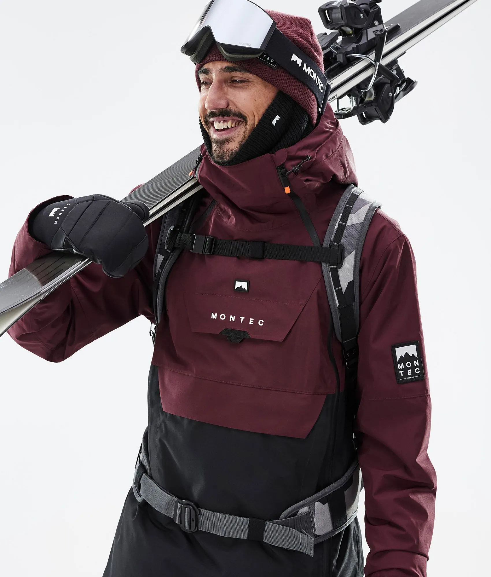 MONTEC Doom Burgundy/Black Discount