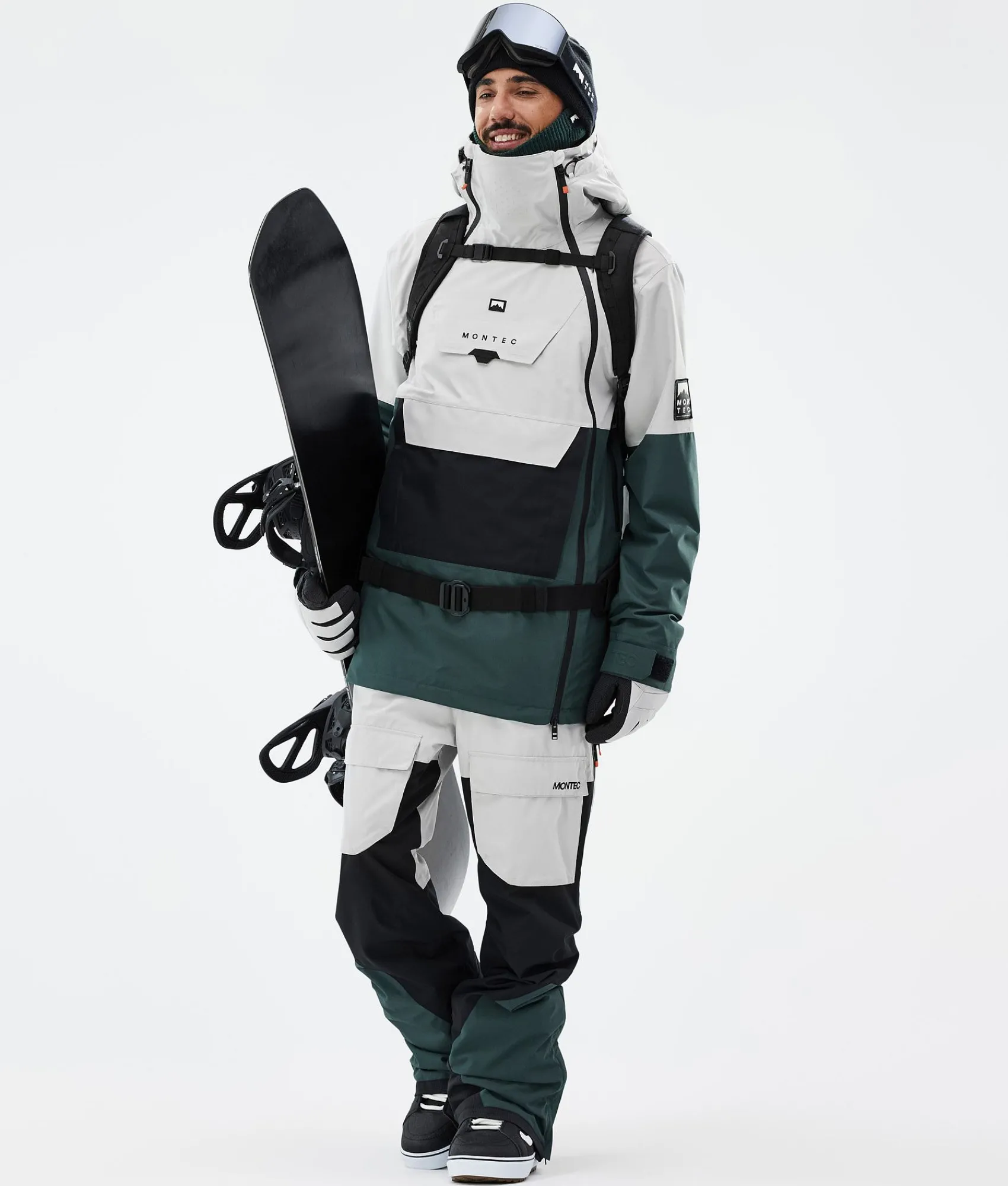 MONTEC Doom LightGrey/Black/DarkAtlantic Clearance