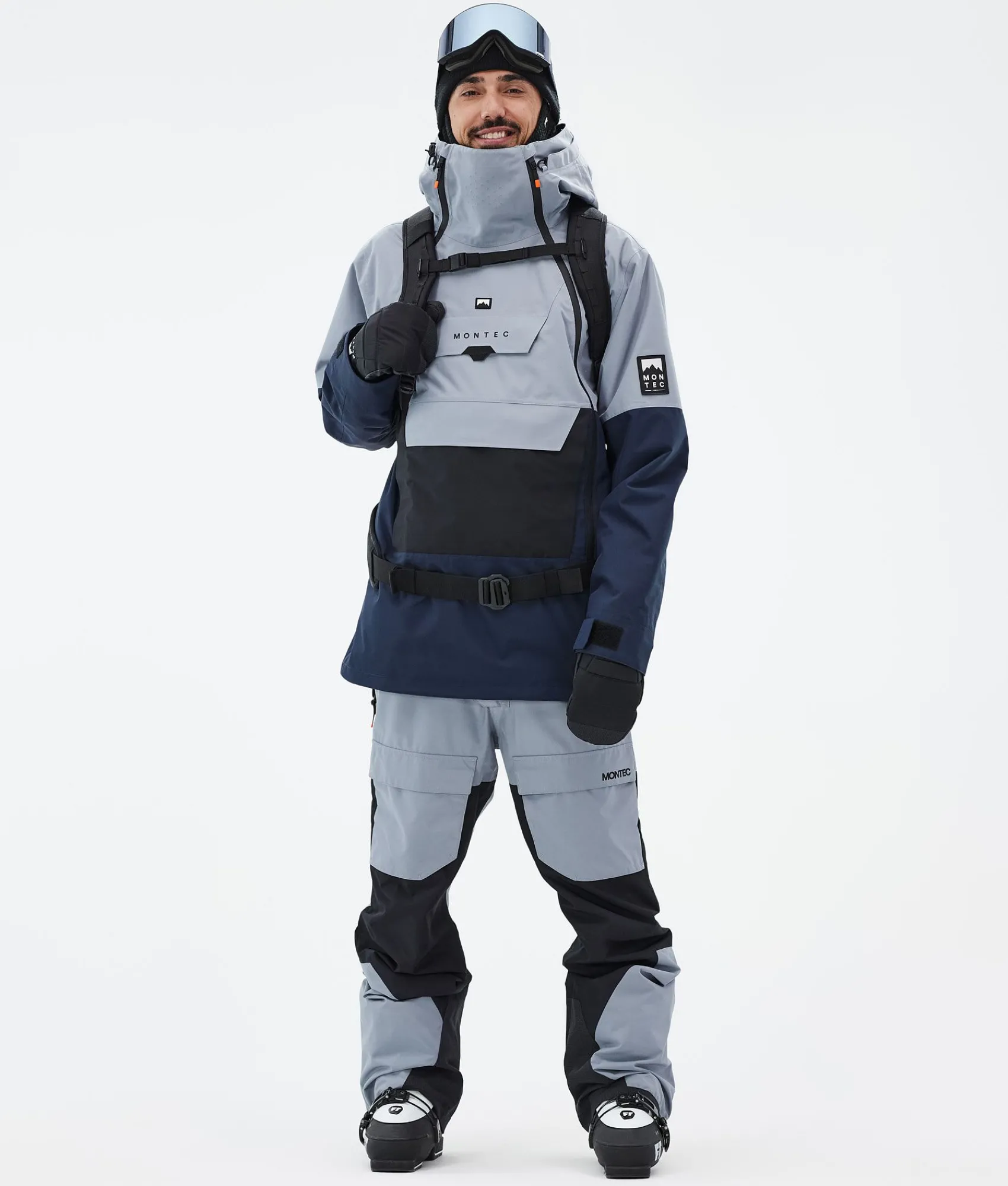 MONTEC Doom SoftBlue/Black/DarkBlue New