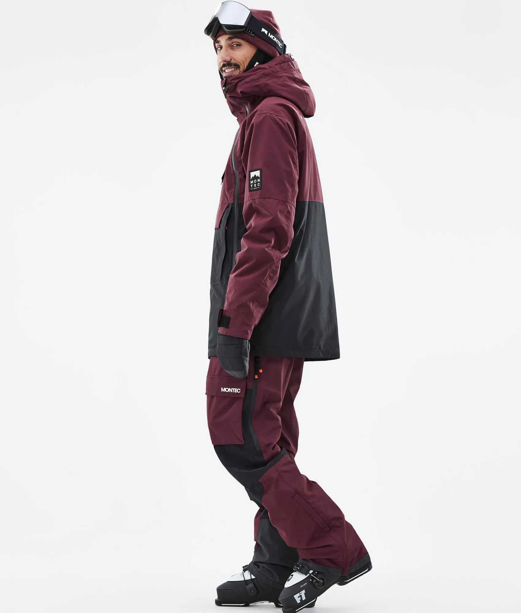 MONTEC Doom Burgundy/Black Discount