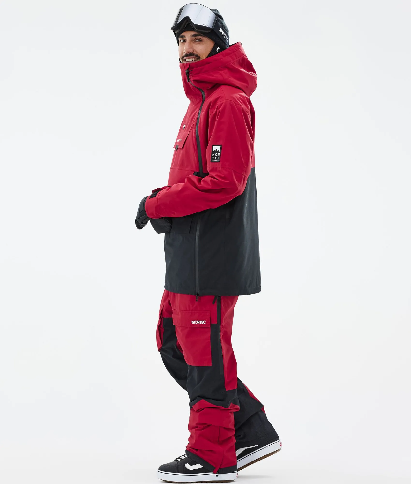MONTEC Doom DeepRed/Black Outlet
