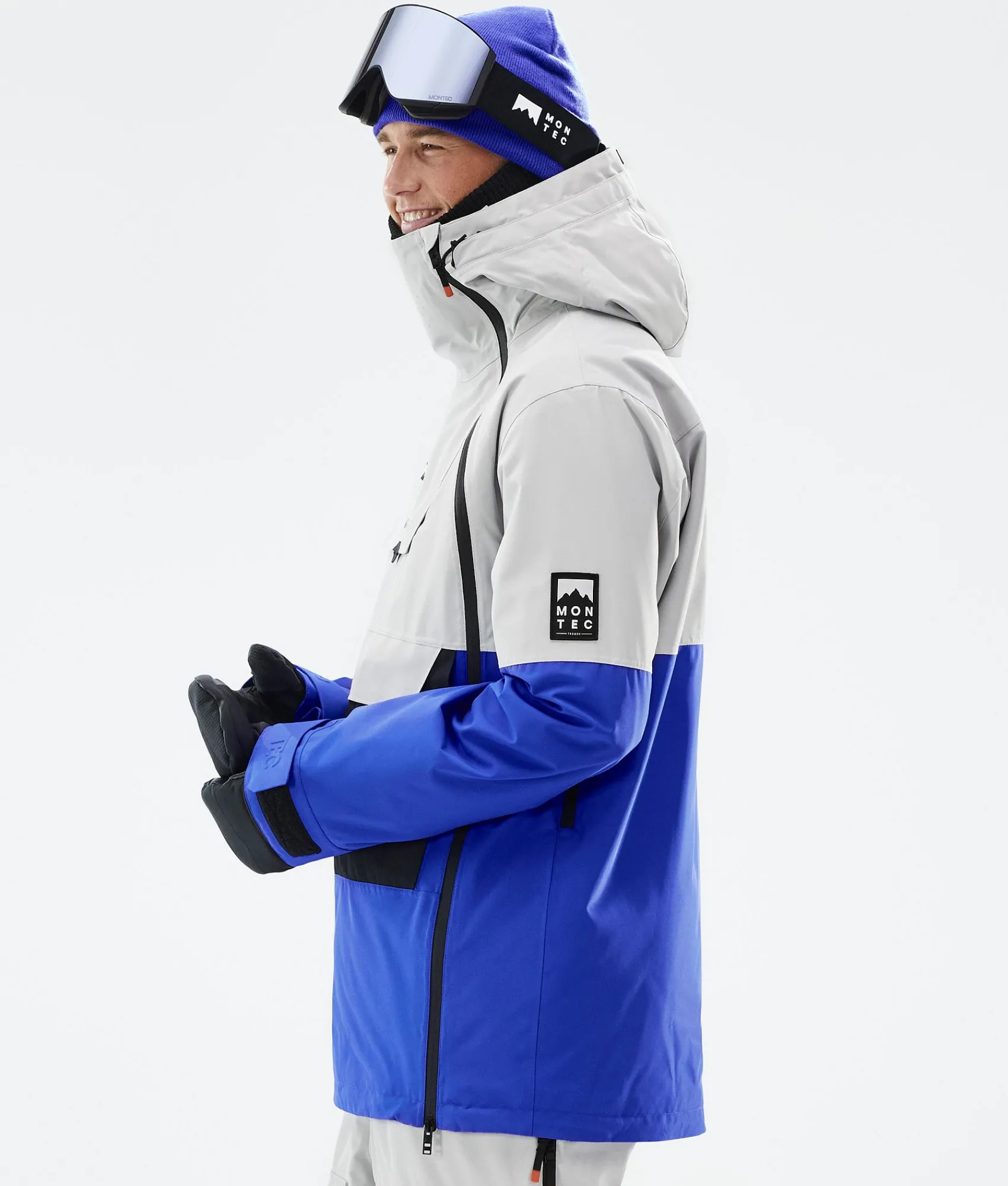 MONTEC Doom LightGrey/Black/CobaltBlue Hot