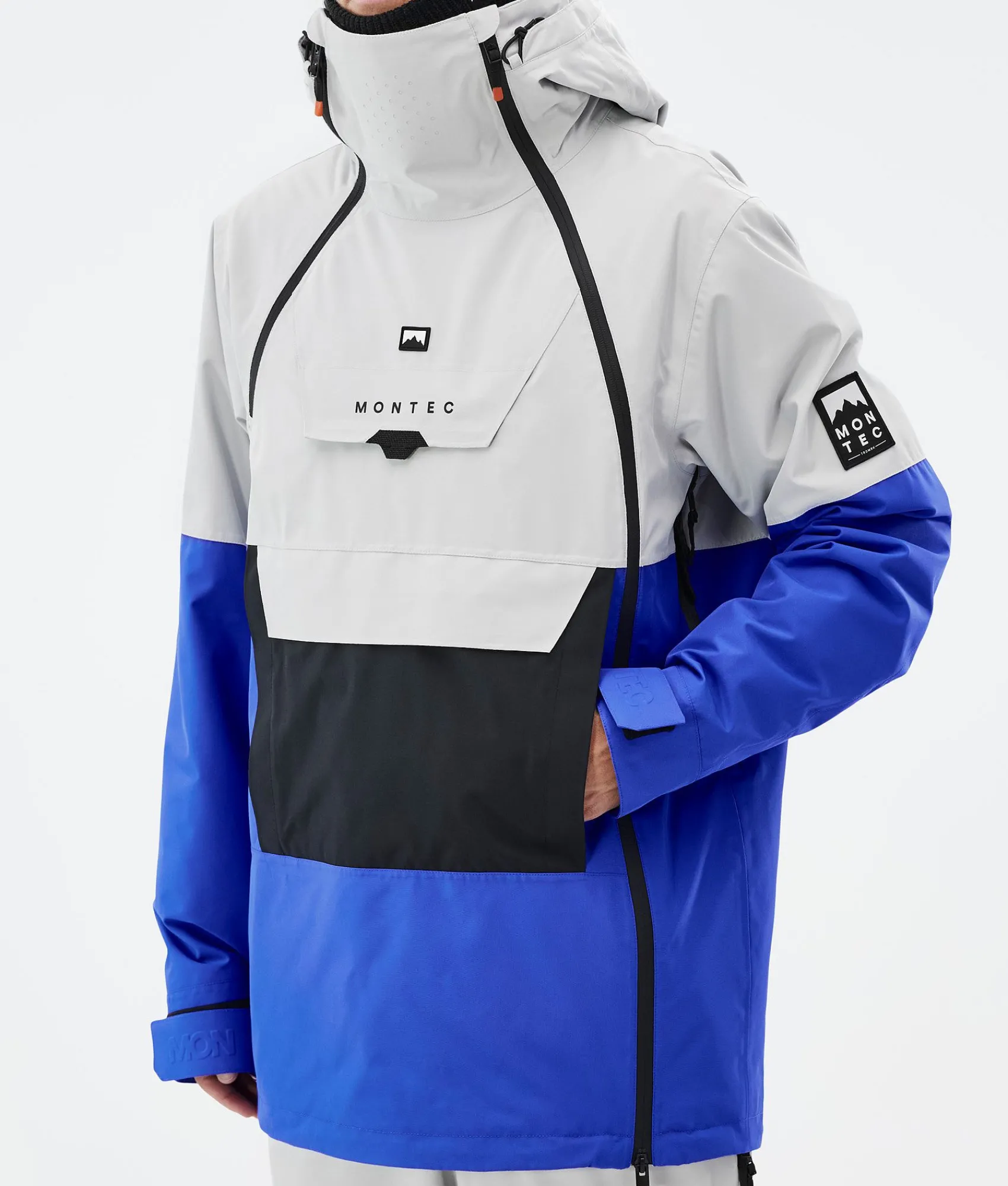 MONTEC Doom LightGrey/Black/CobaltBlue Hot