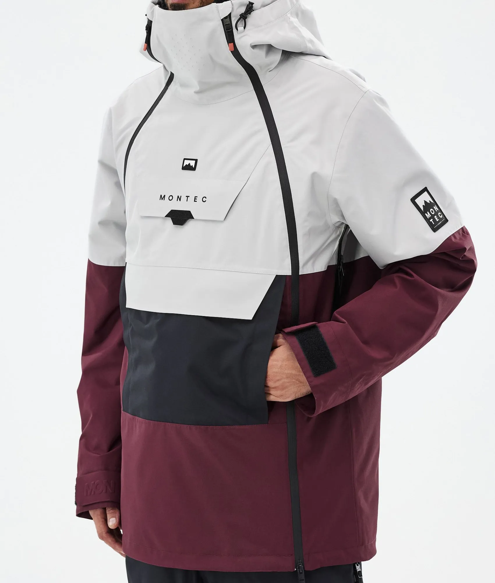 MONTEC Doom LightGrey/Black/Burgundy Best Sale
