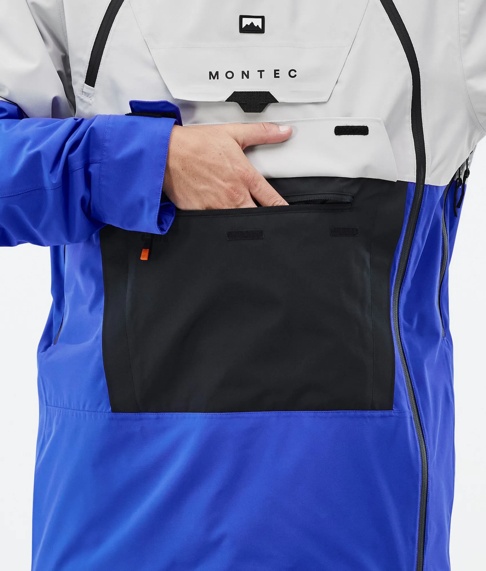MONTEC Doom LightGrey/Black/CobaltBlue Hot