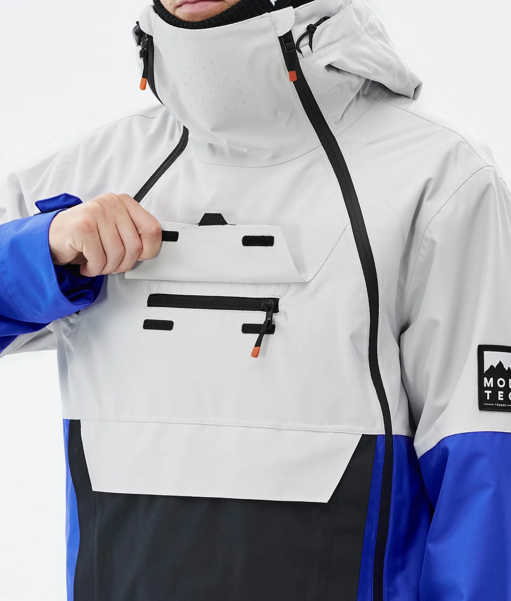 MONTEC Doom LightGrey/Black/CobaltBlue Hot