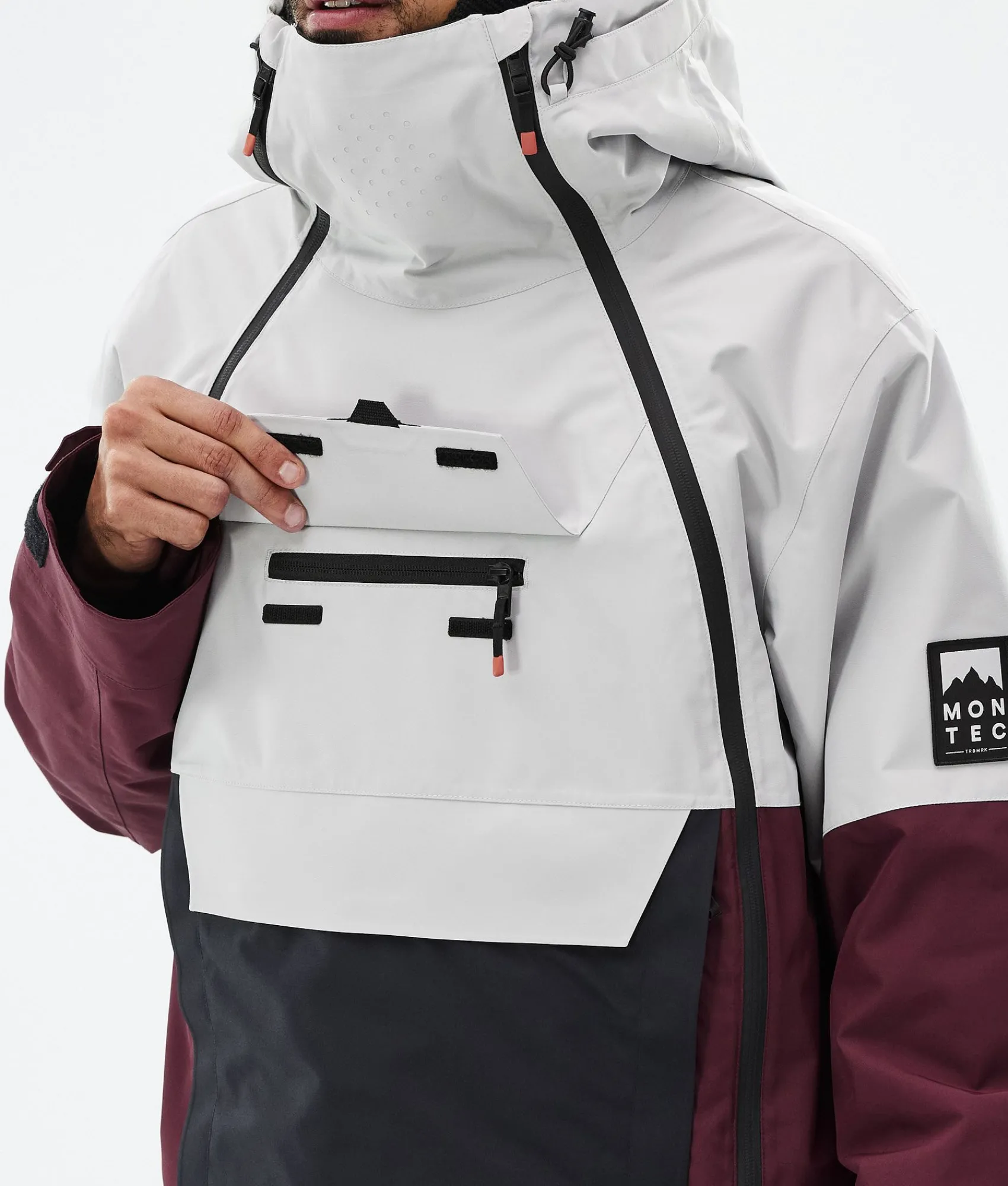 MONTEC Doom LightGrey/Black/Burgundy Best Sale