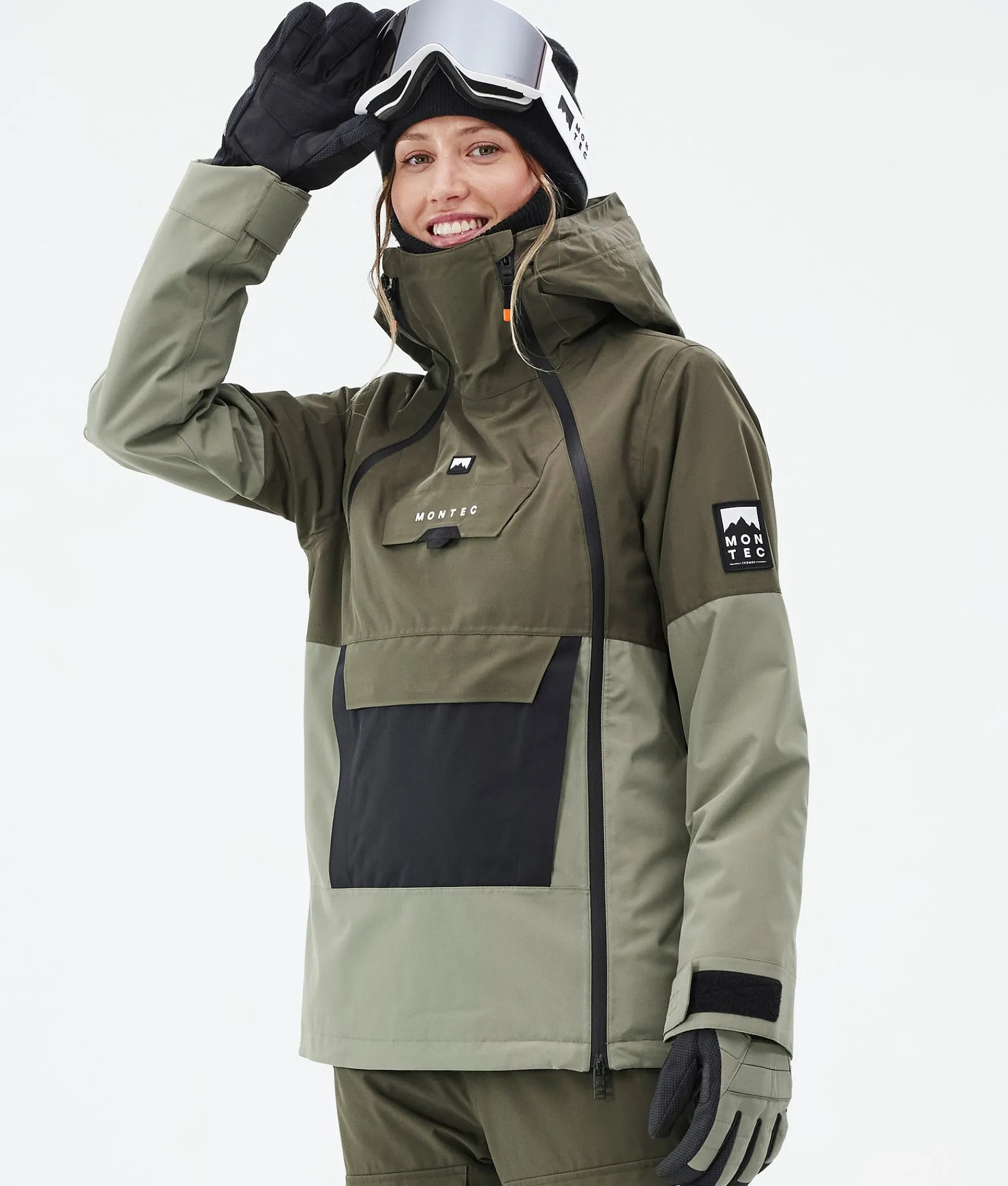 MONTEC Doom W OliveGreen/Black/Greenish New
