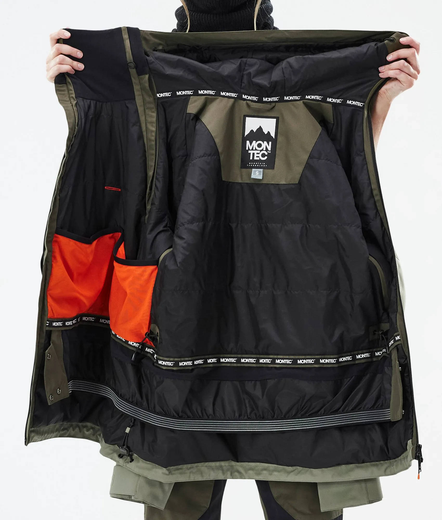 MONTEC Doom W OliveGreen/Black/Greenish New