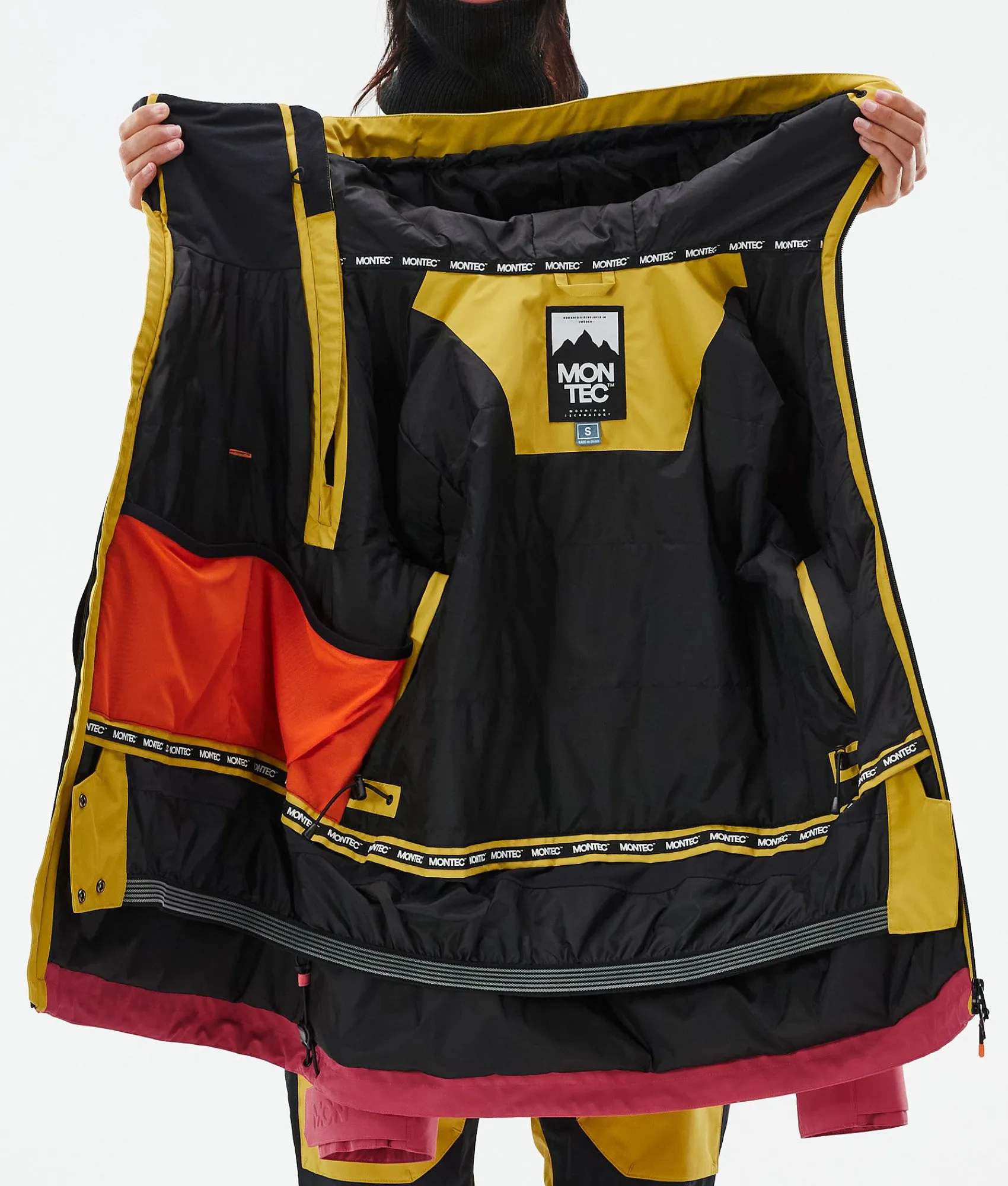 MONTEC Doom W Yellow/Black/LightRed Hot