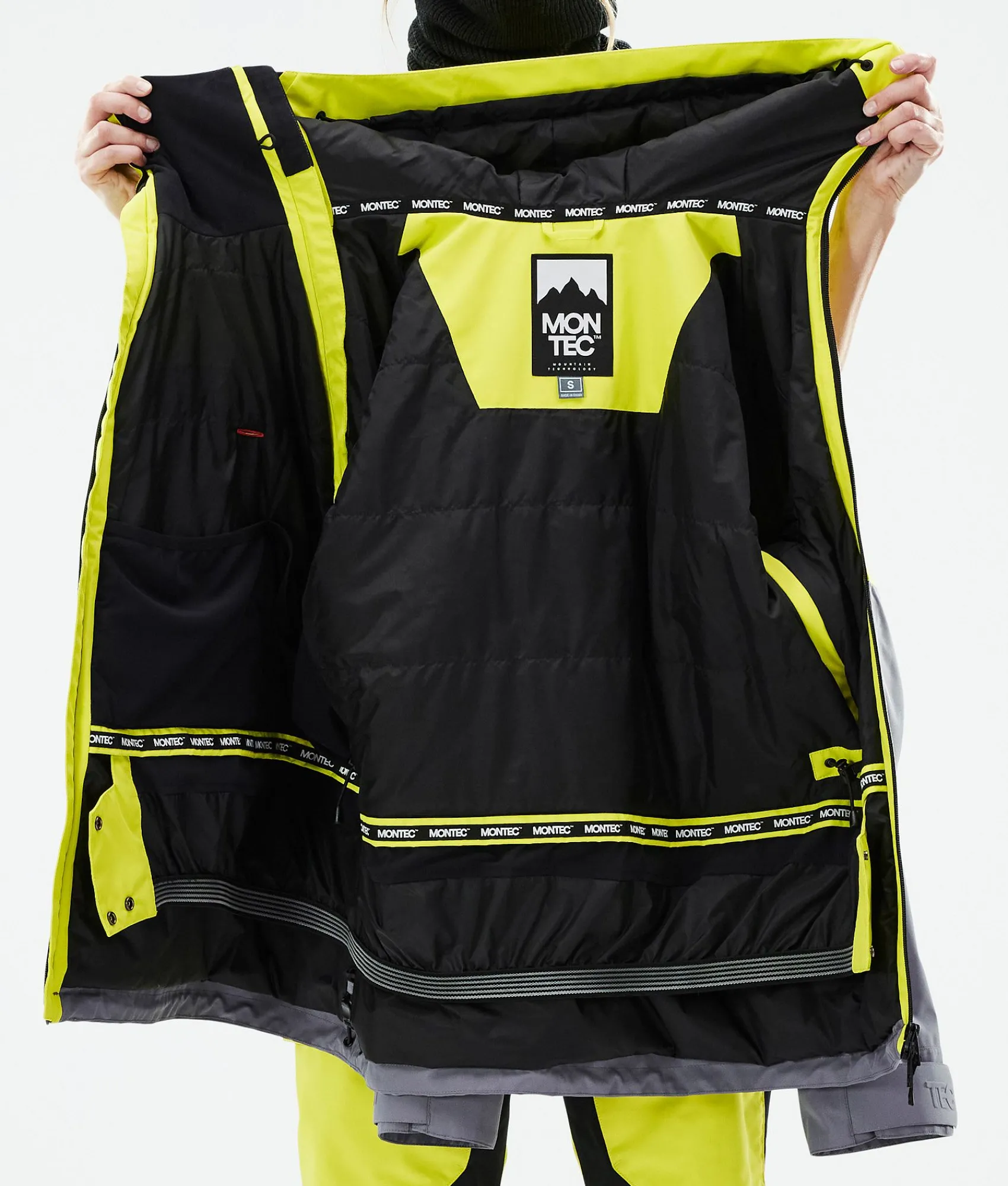 MONTEC Doom W BrightYellow/Black/LightPearl Fashion