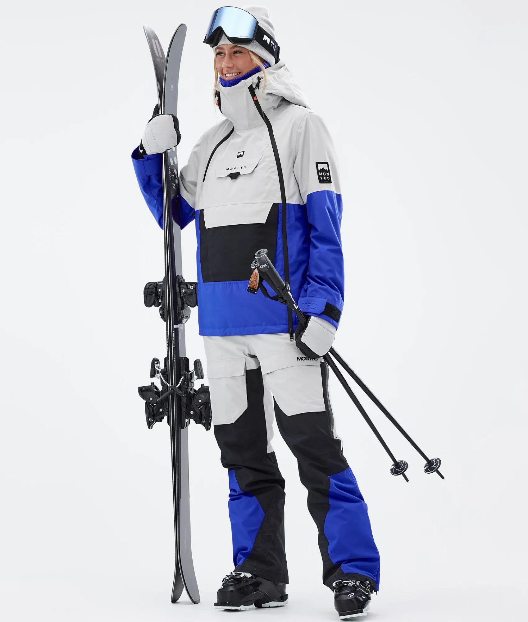 MONTEC Doom W LightGrey/Black/CobaltBlue Shop