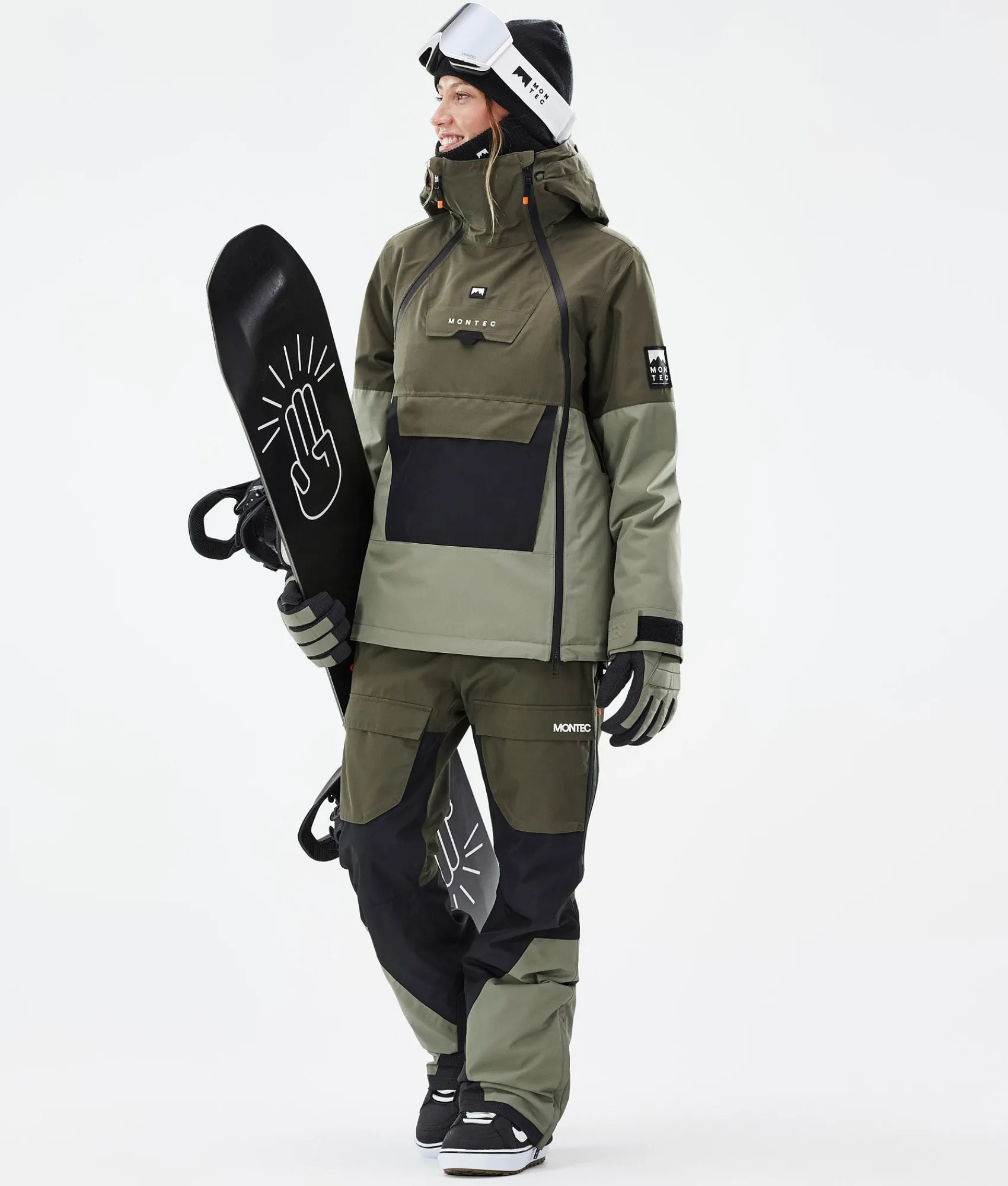 MONTEC Doom W OliveGreen/Black/Greenish Best