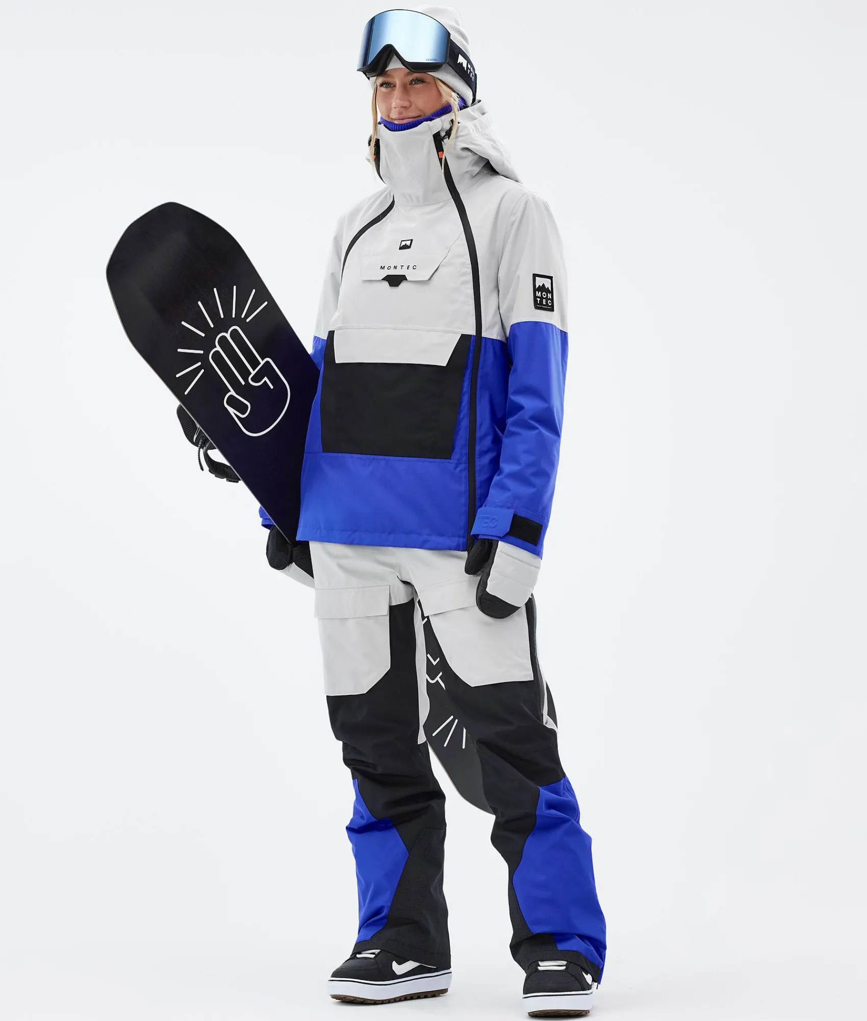 MONTEC Doom W LightGrey/Black/CobaltBlue Discount