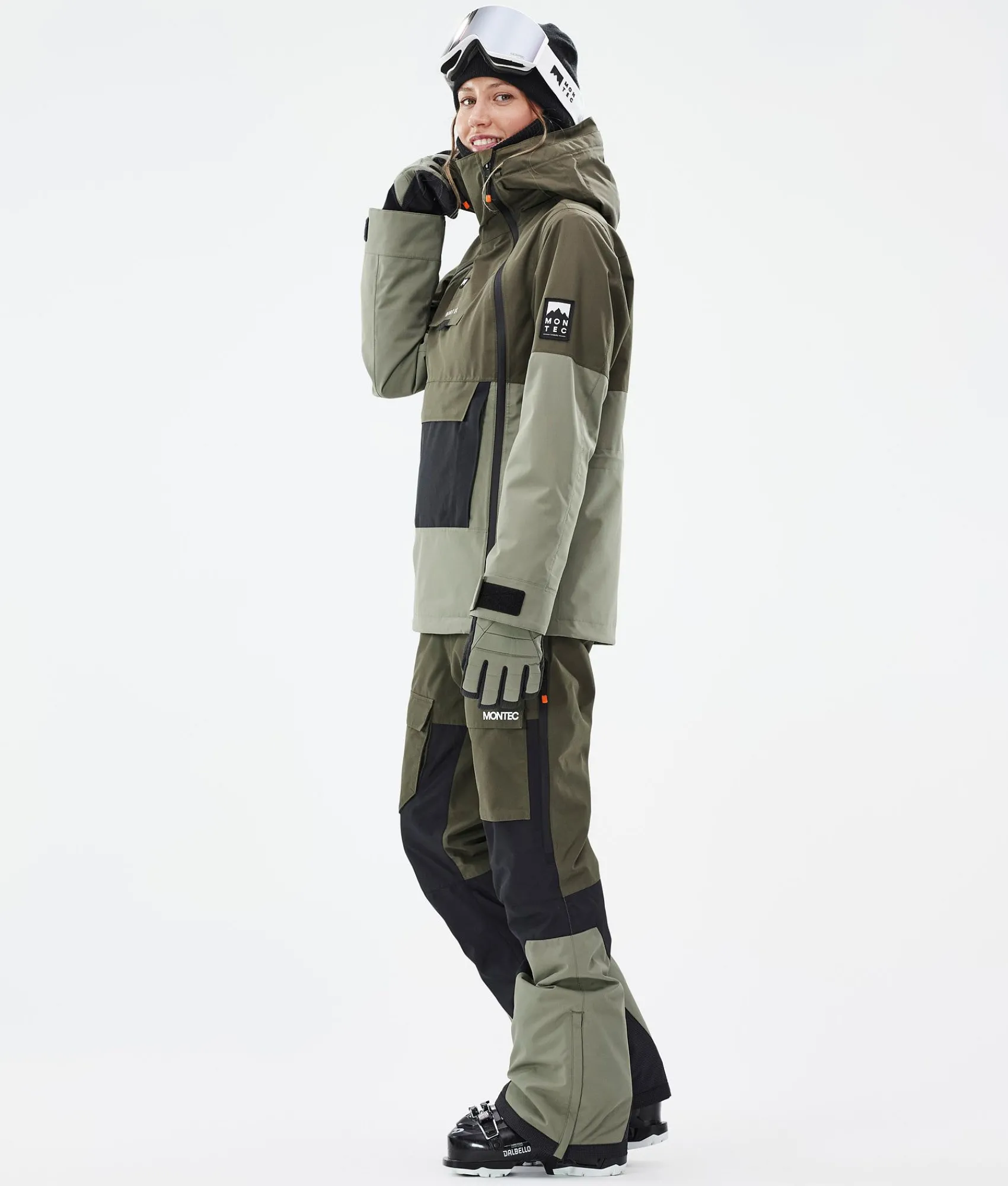 MONTEC Doom W OliveGreen/Black/Greenish New