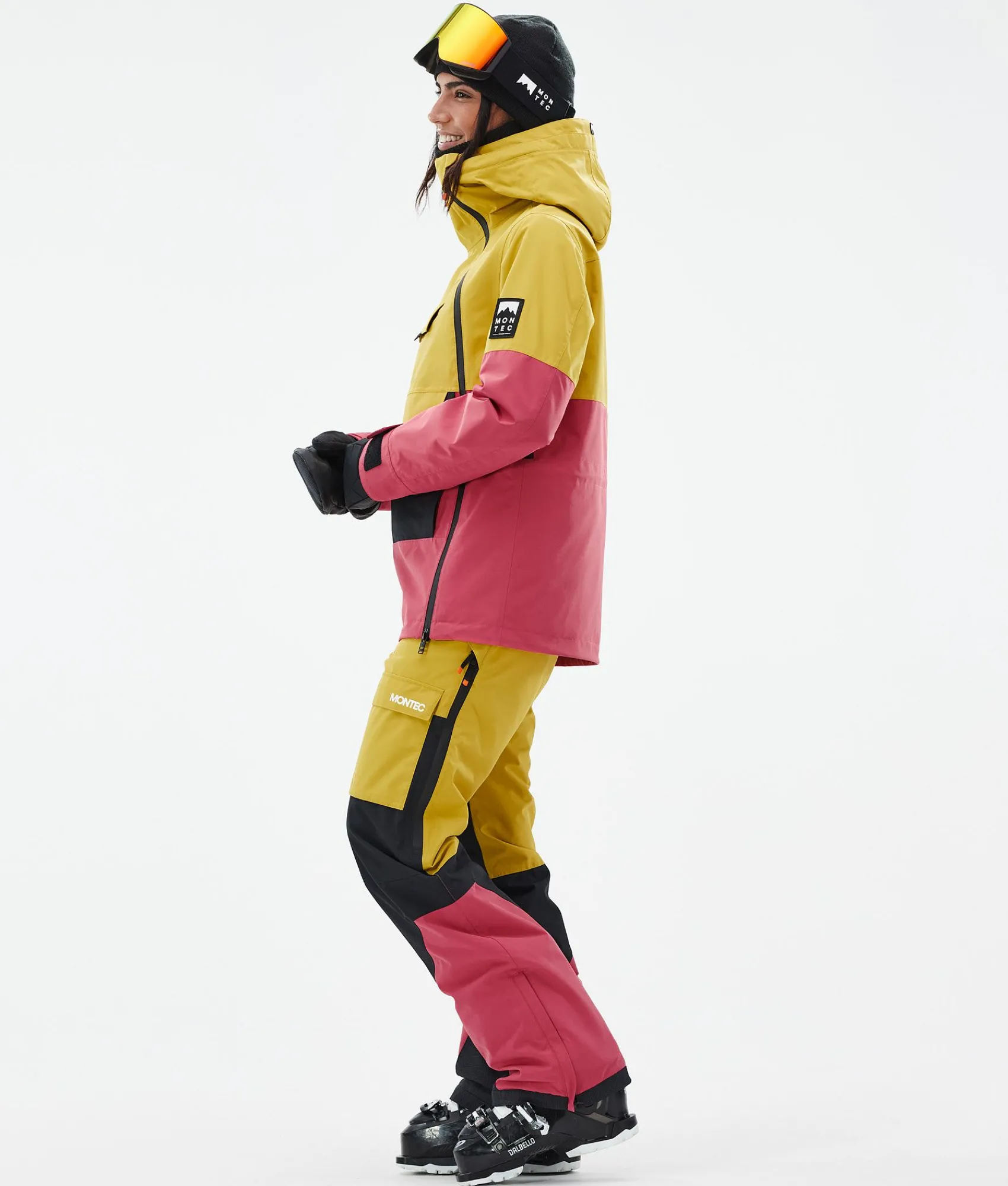 MONTEC Doom W Yellow/Black/LightRed Hot