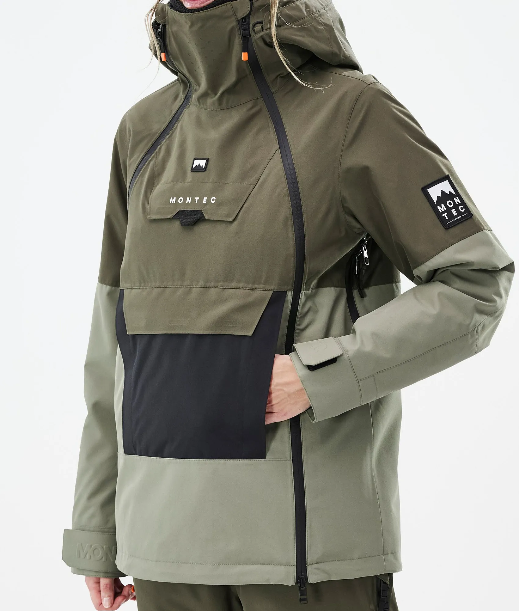 MONTEC Doom W OliveGreen/Black/Greenish New