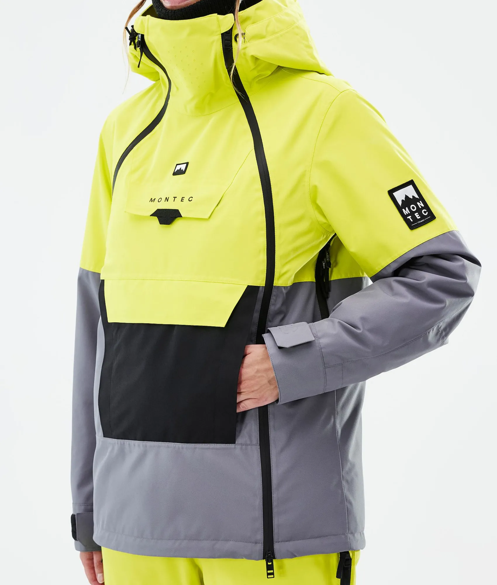 MONTEC Doom W BrightYellow/Black/LightPearl Fashion