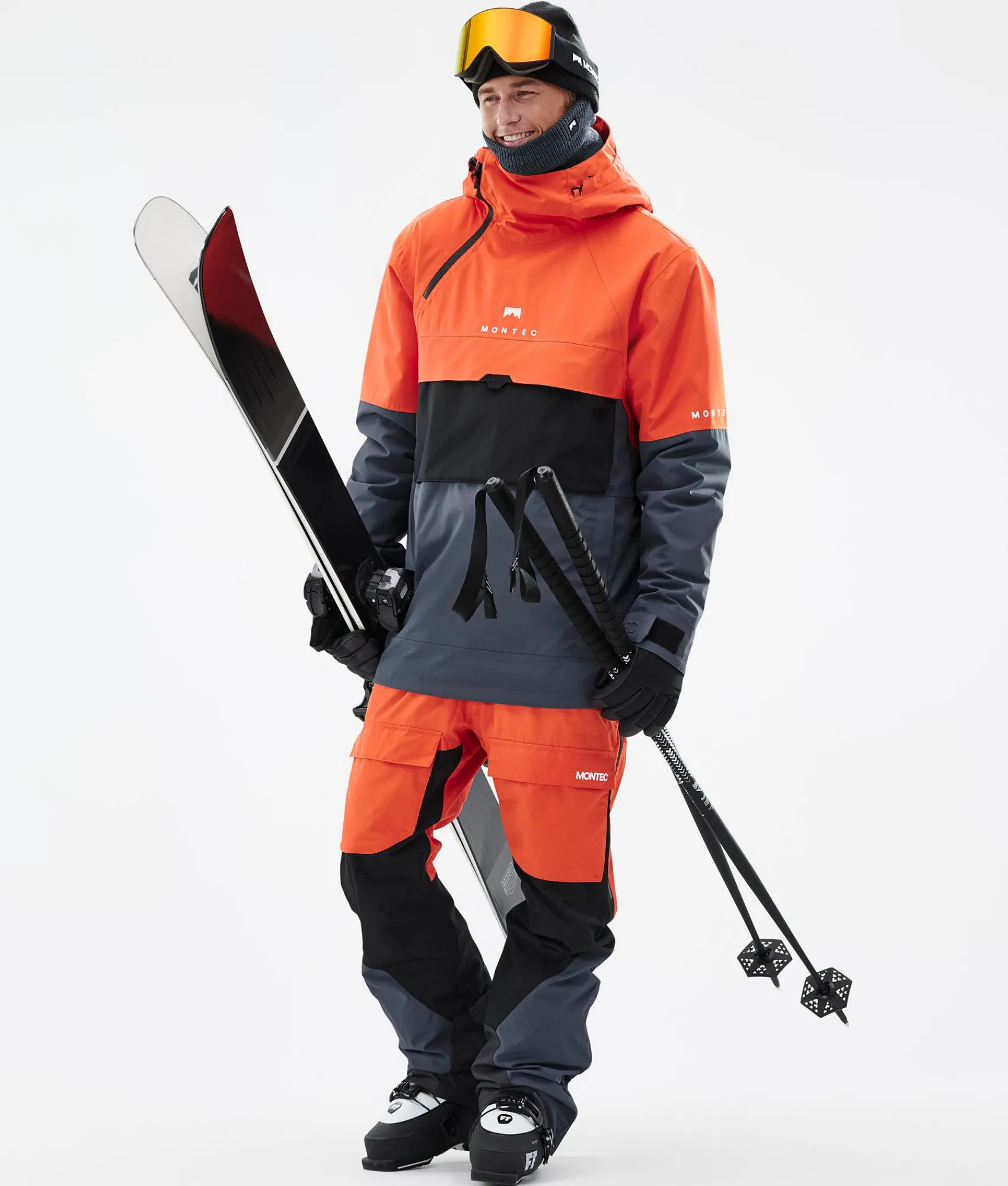 MONTEC Dune Orange/Black/MetalBlue Shop