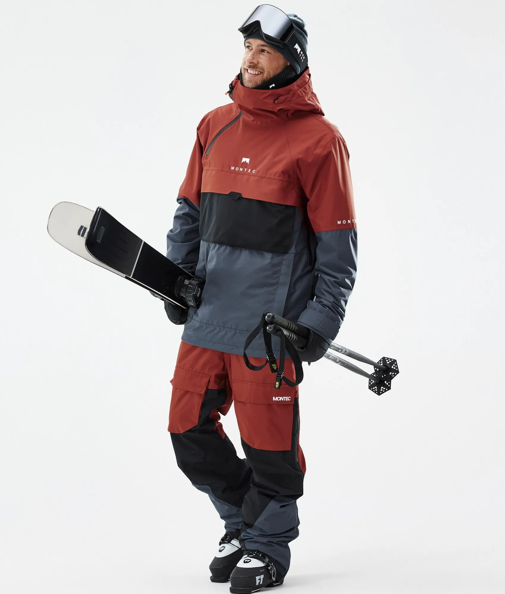 MONTEC Dune Rust/Black/MetalBlue Discount