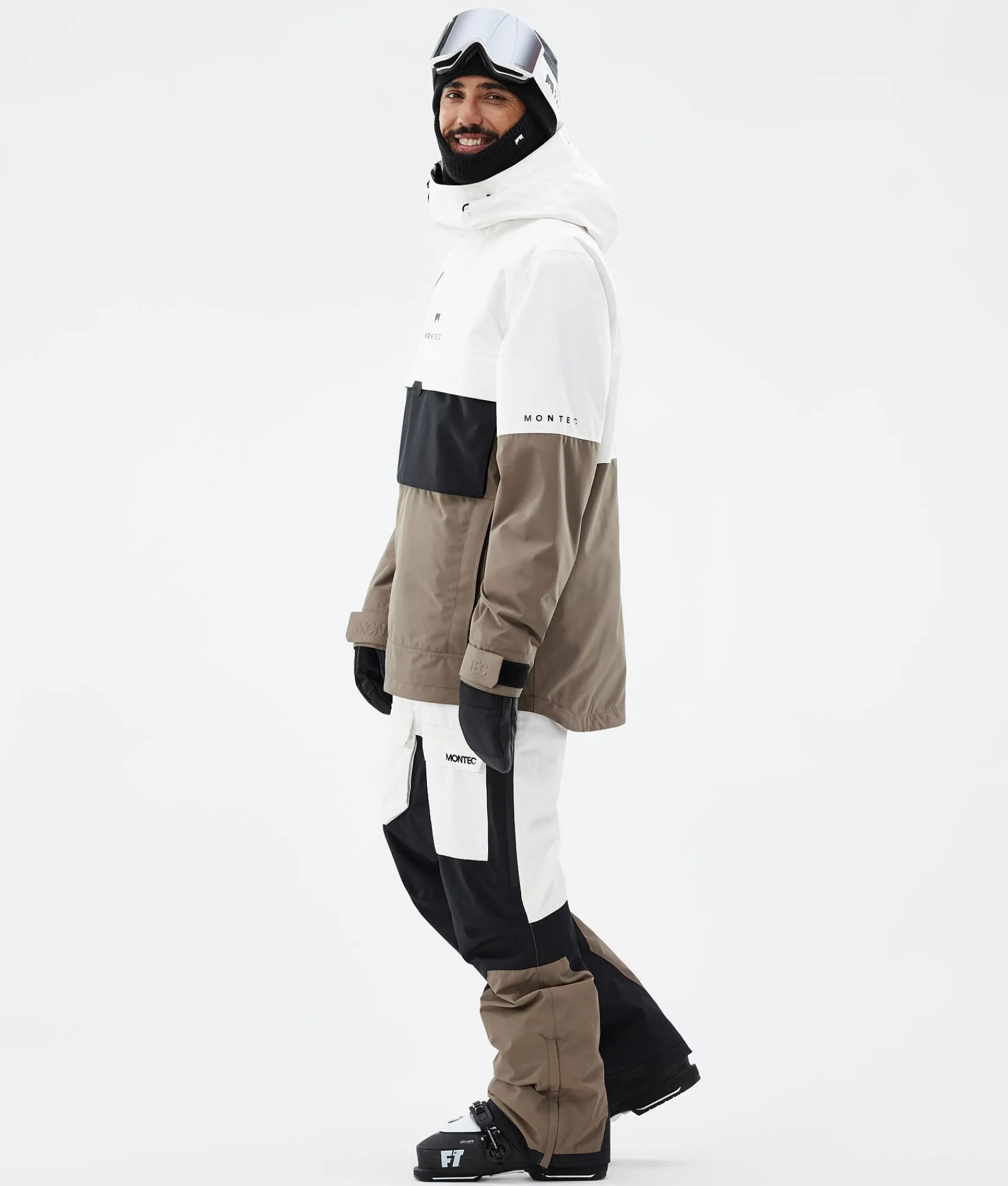 MONTEC Dune OldWhite/Black/Walnut Best Sale