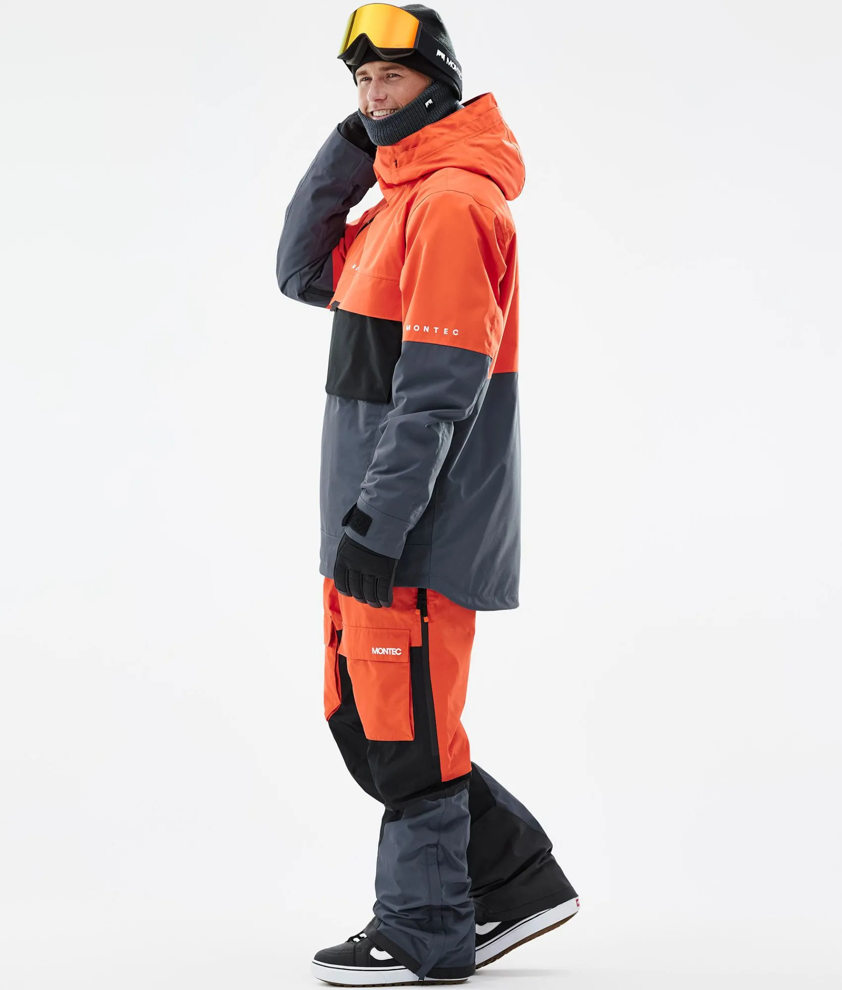 MONTEC Dune Orange/Black/MetalBlue Best Sale