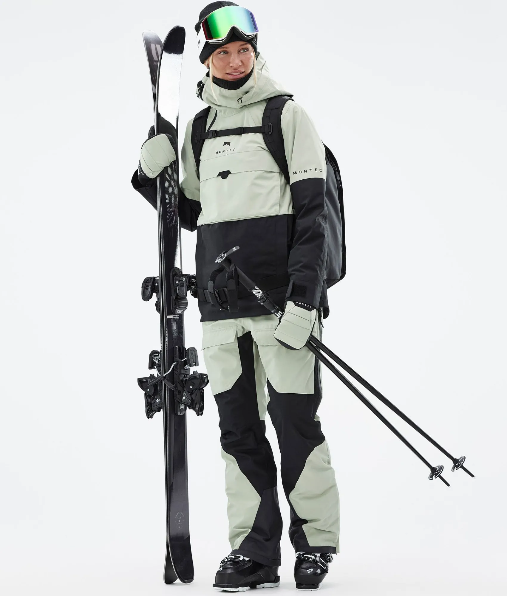 MONTEC Dune W SoftGreen/Black Best