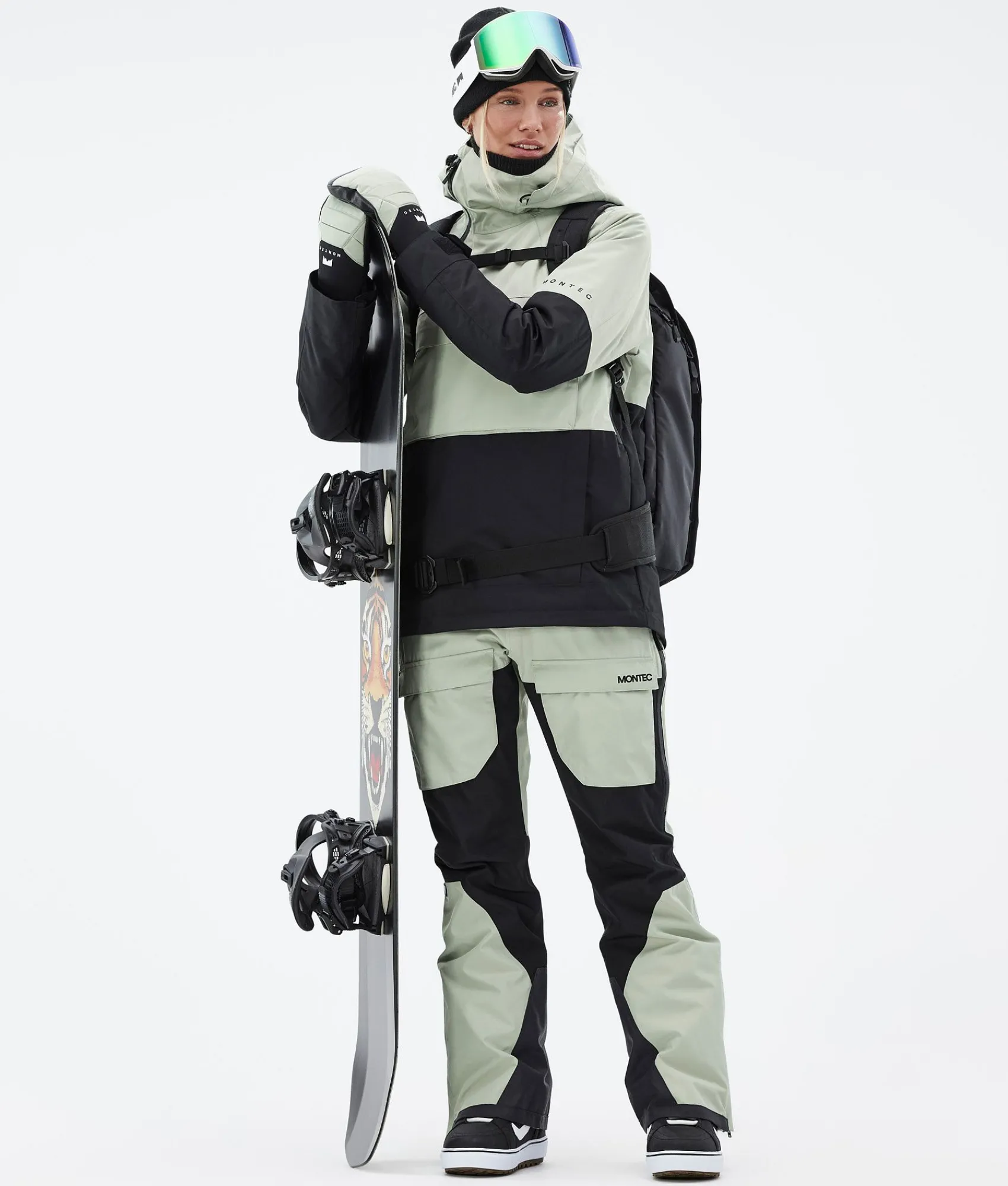 MONTEC Dune W SoftGreen/Black Best