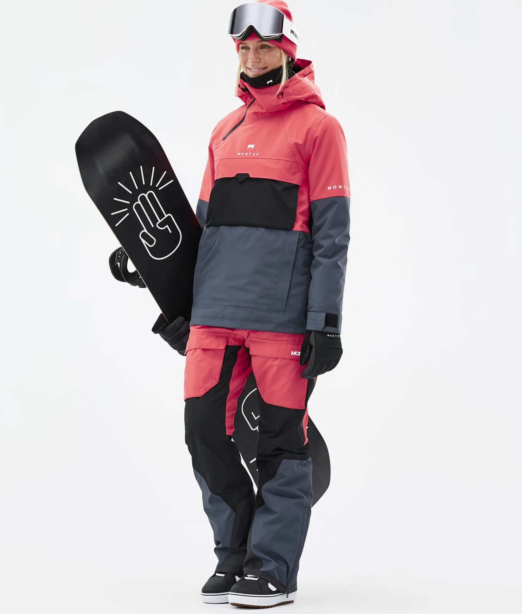 MONTEC Dune W Coral/Black/MetalBlue Online