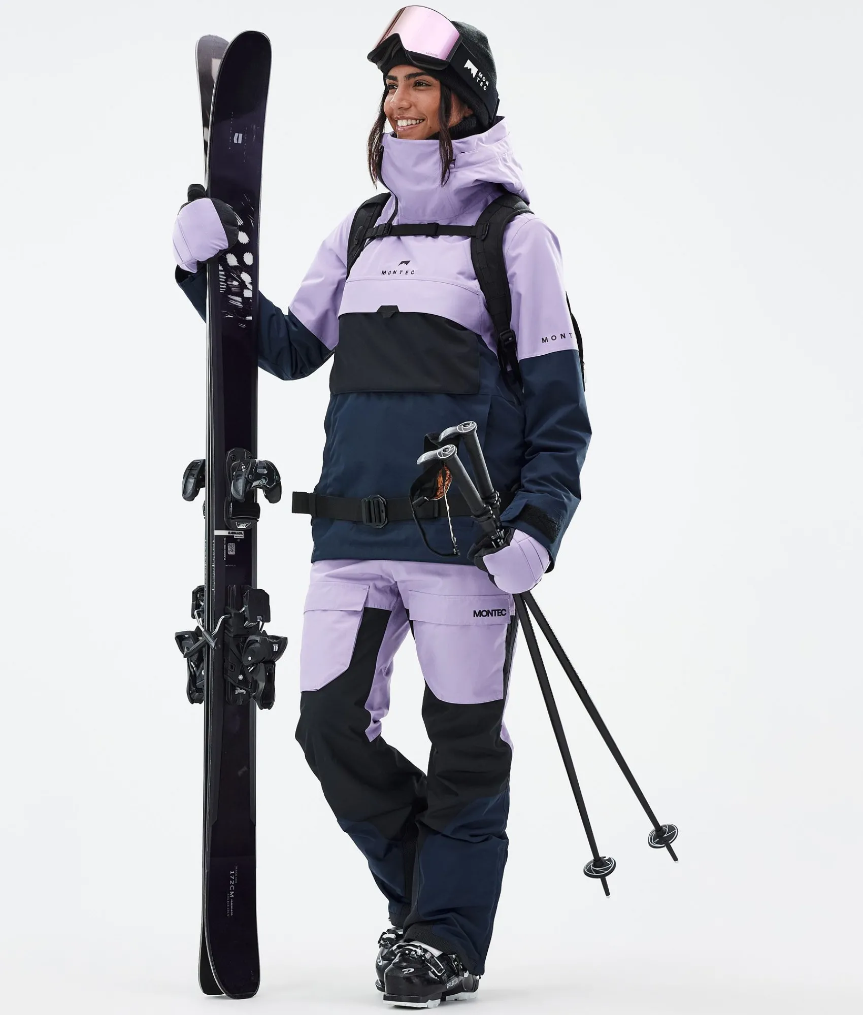 MONTEC Dune W FadedViolet/Black/DarkBlue New