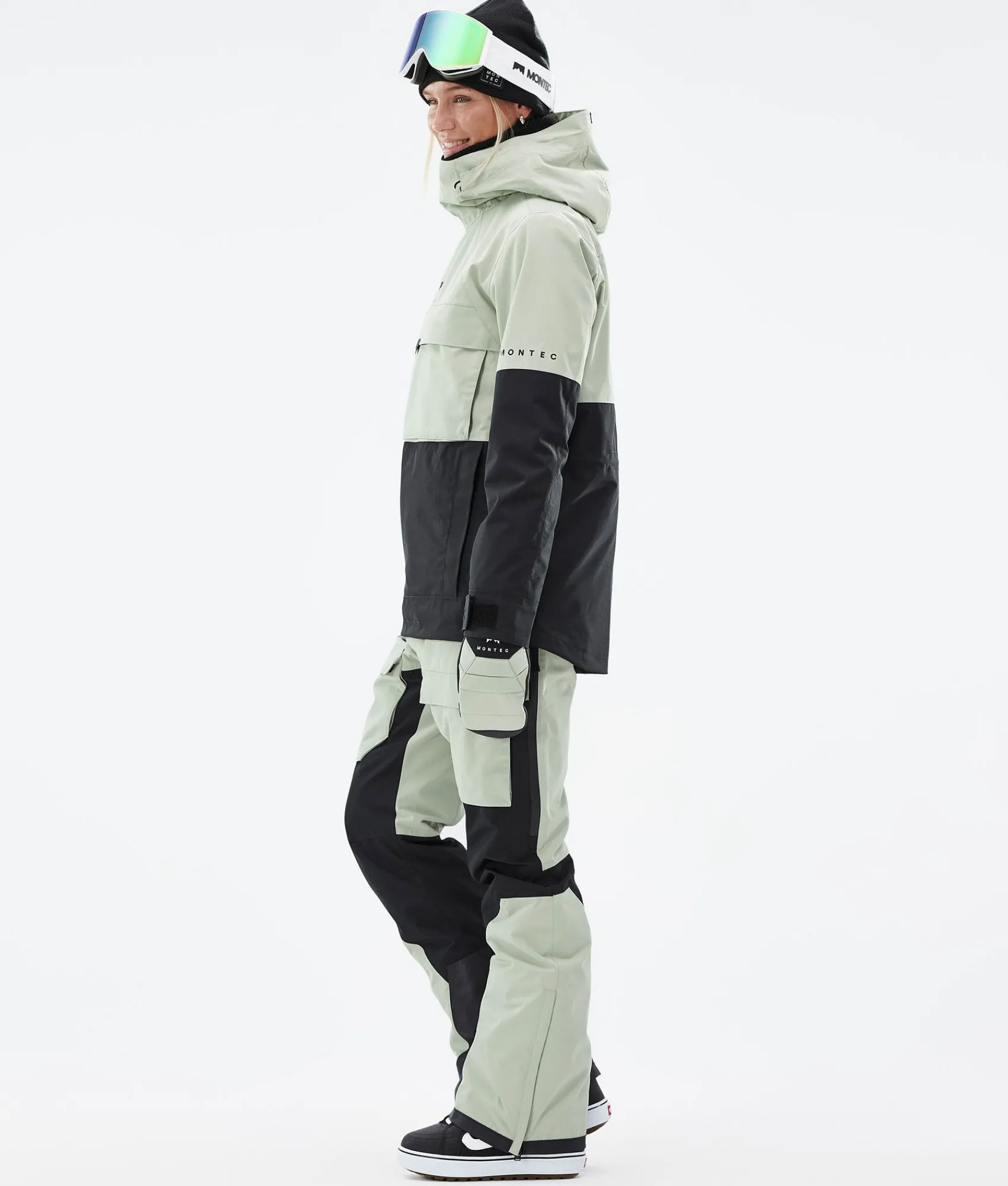 MONTEC Dune W SoftGreen/Black Best