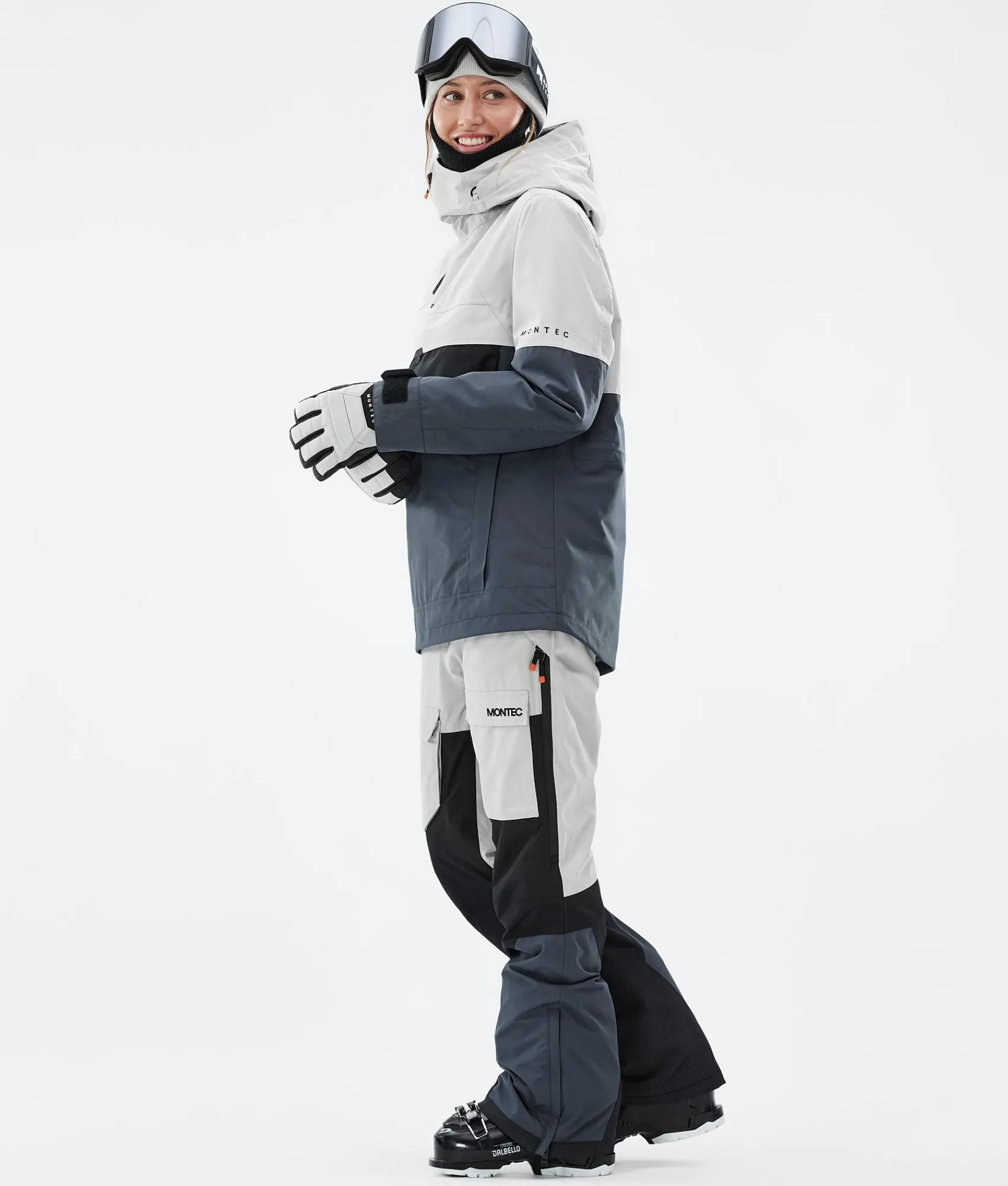 MONTEC Dune W LightGrey/Black/MetalBlue Clearance