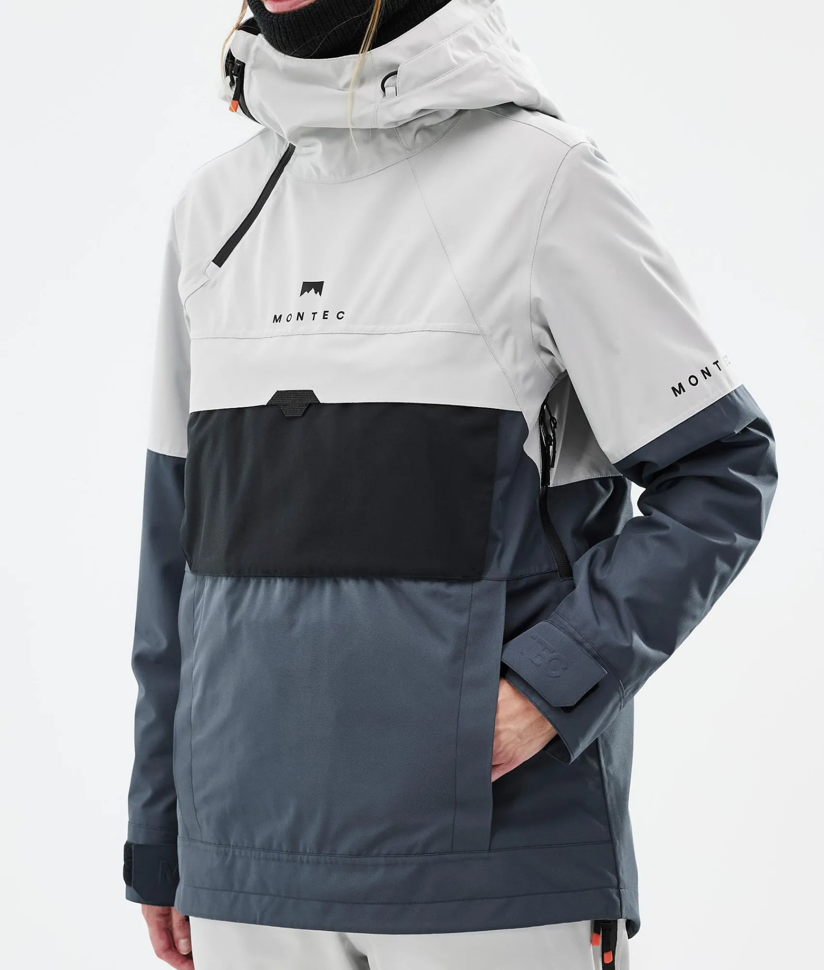 MONTEC Dune W LightGrey/Black/MetalBlue New