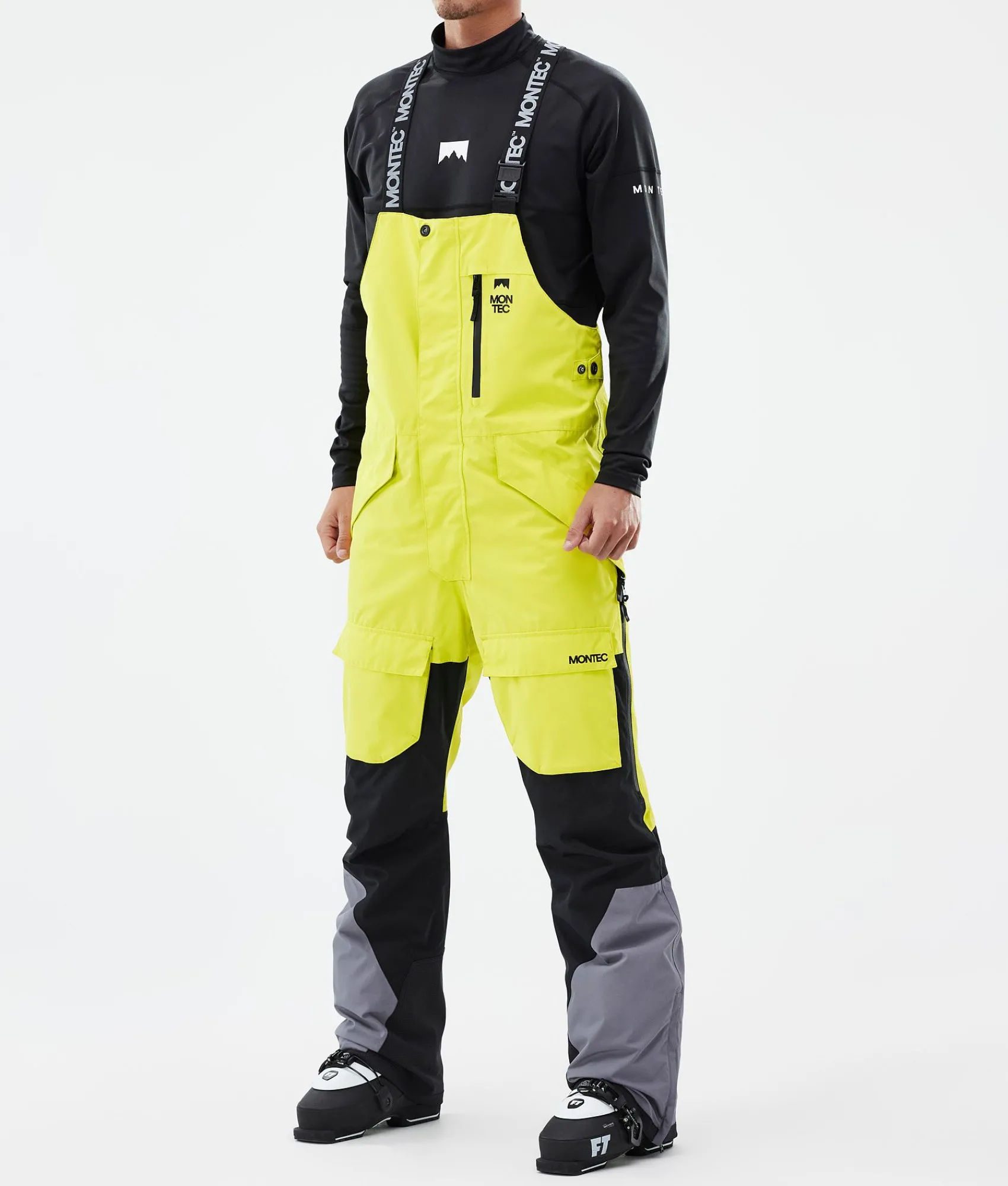 MONTEC Fawk BrightYellow/Black/LightPearl Fashion
