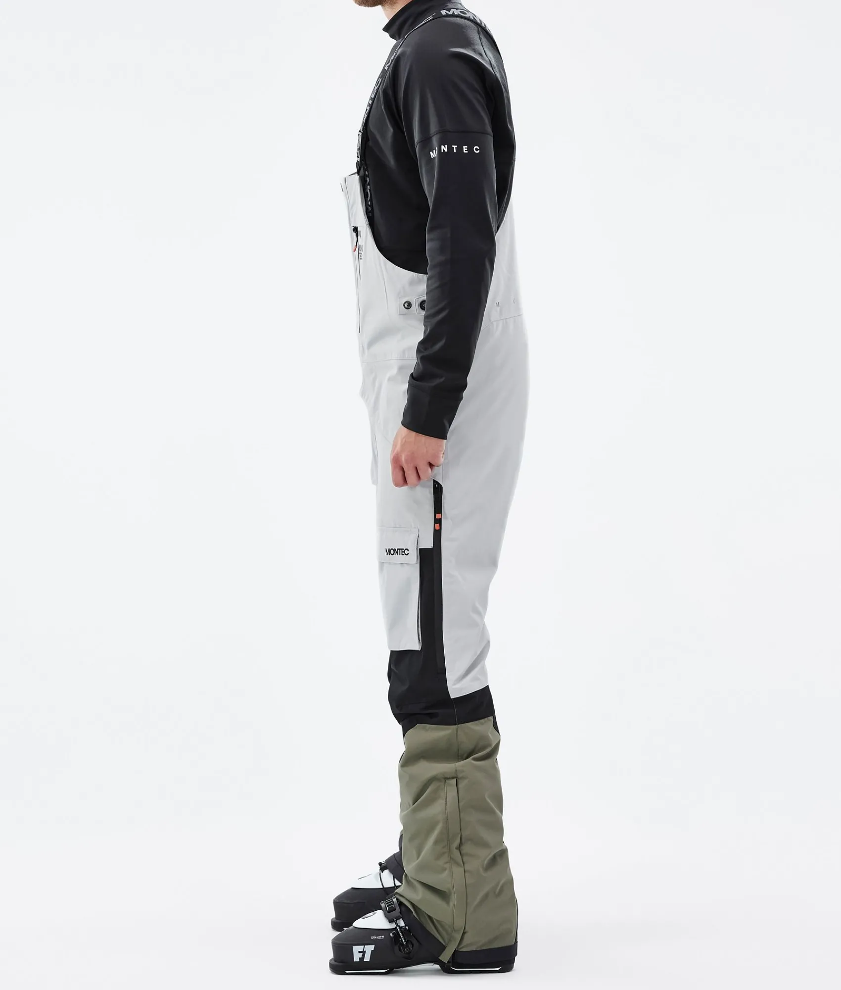 MONTEC Fawk LightGrey/Black/Greenish Discount