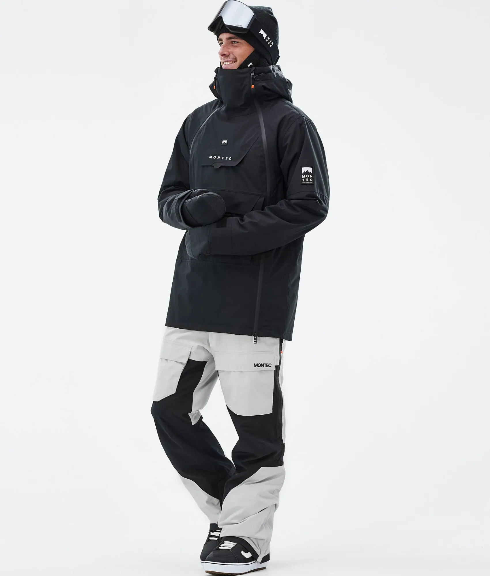MONTEC Fawk LightGrey/Black Fashion