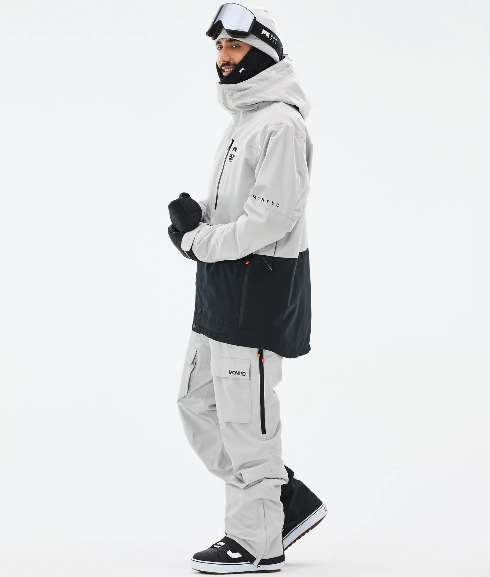 MONTEC Fawk LightGrey/Black Clearance