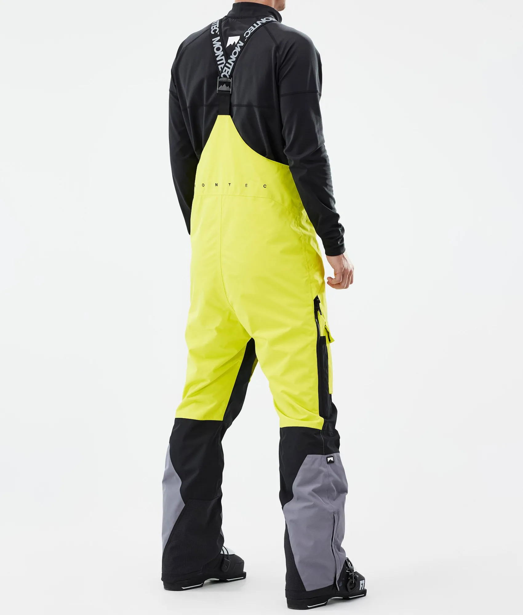 MONTEC Fawk BrightYellow/Black/LightPearl Fashion