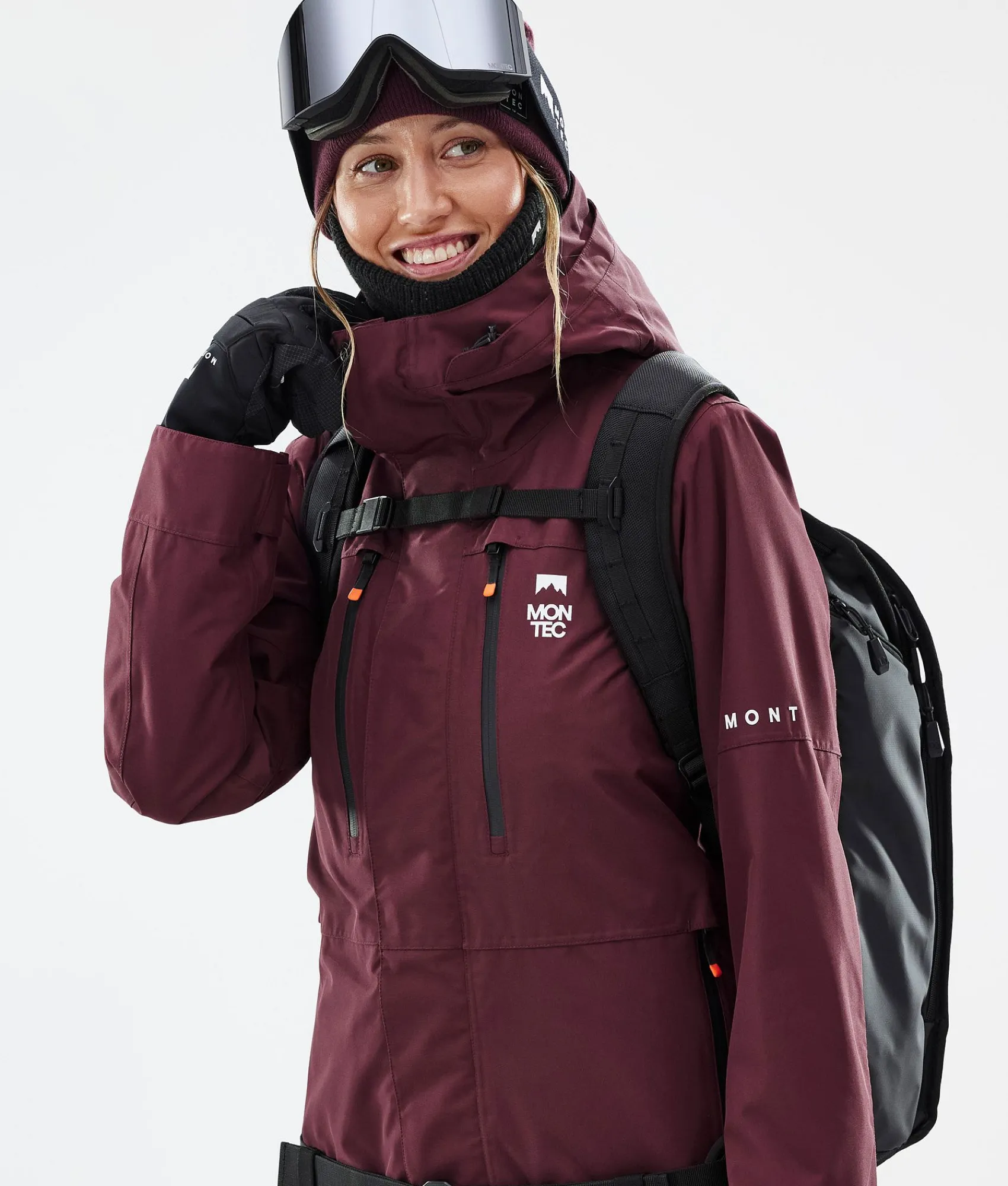 MONTEC Fawk W Burgundy Cheap