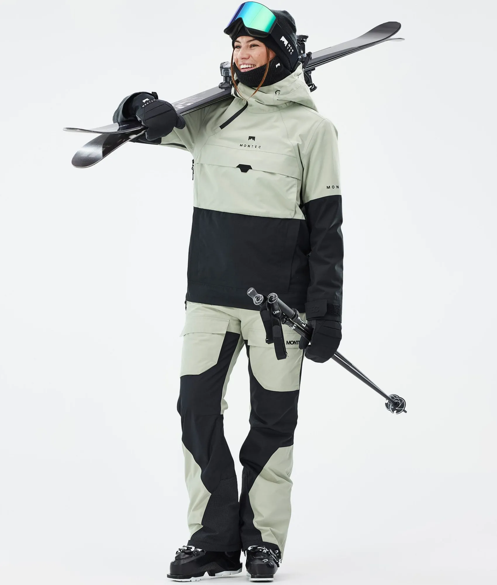 MONTEC Fawk W SoftGreen/Black Clearance