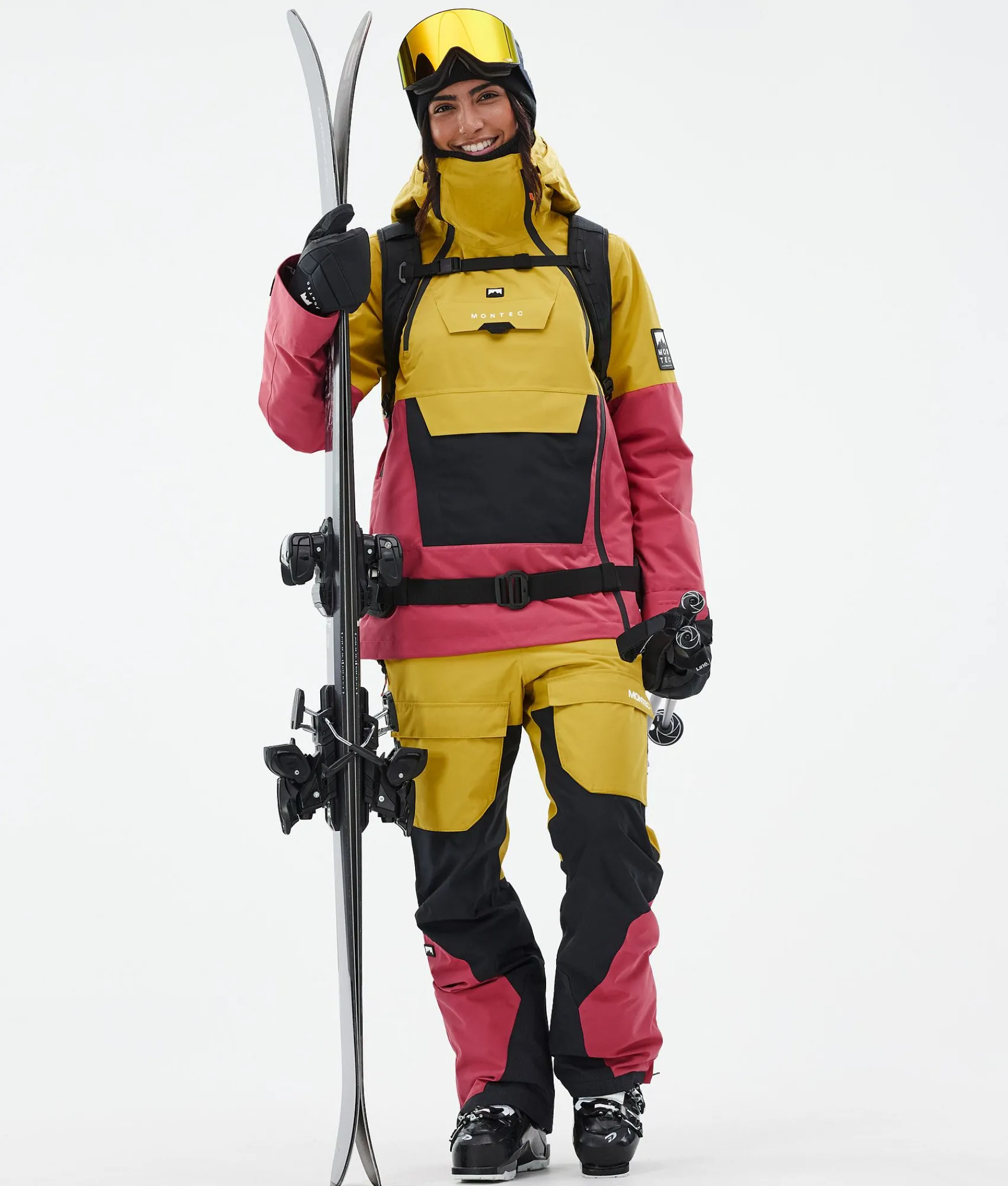 MONTEC Fawk W Yellow/Black/LightRed Cheap