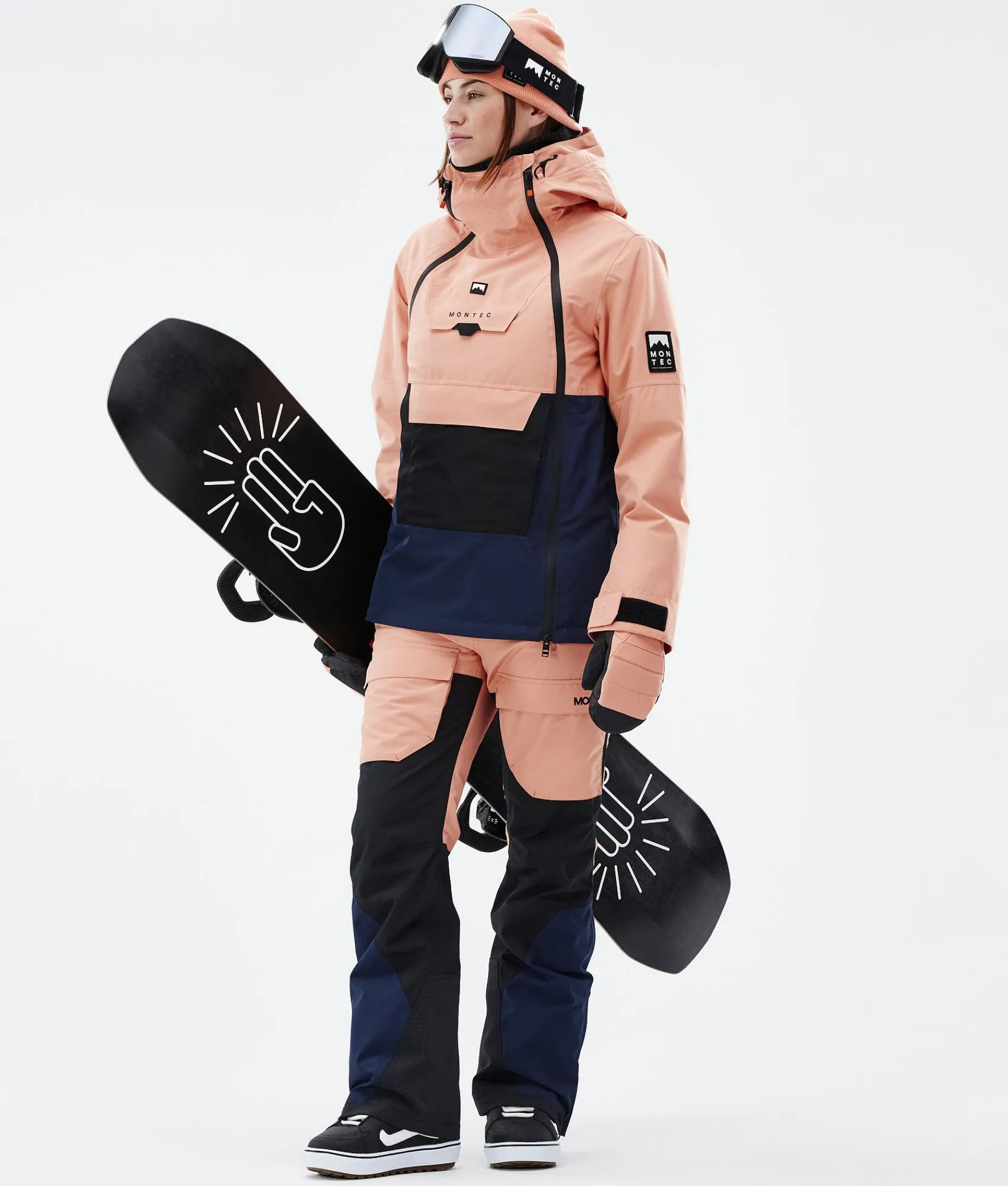 MONTEC Fawk W FadedPeach/Black/DarkBlue Hot