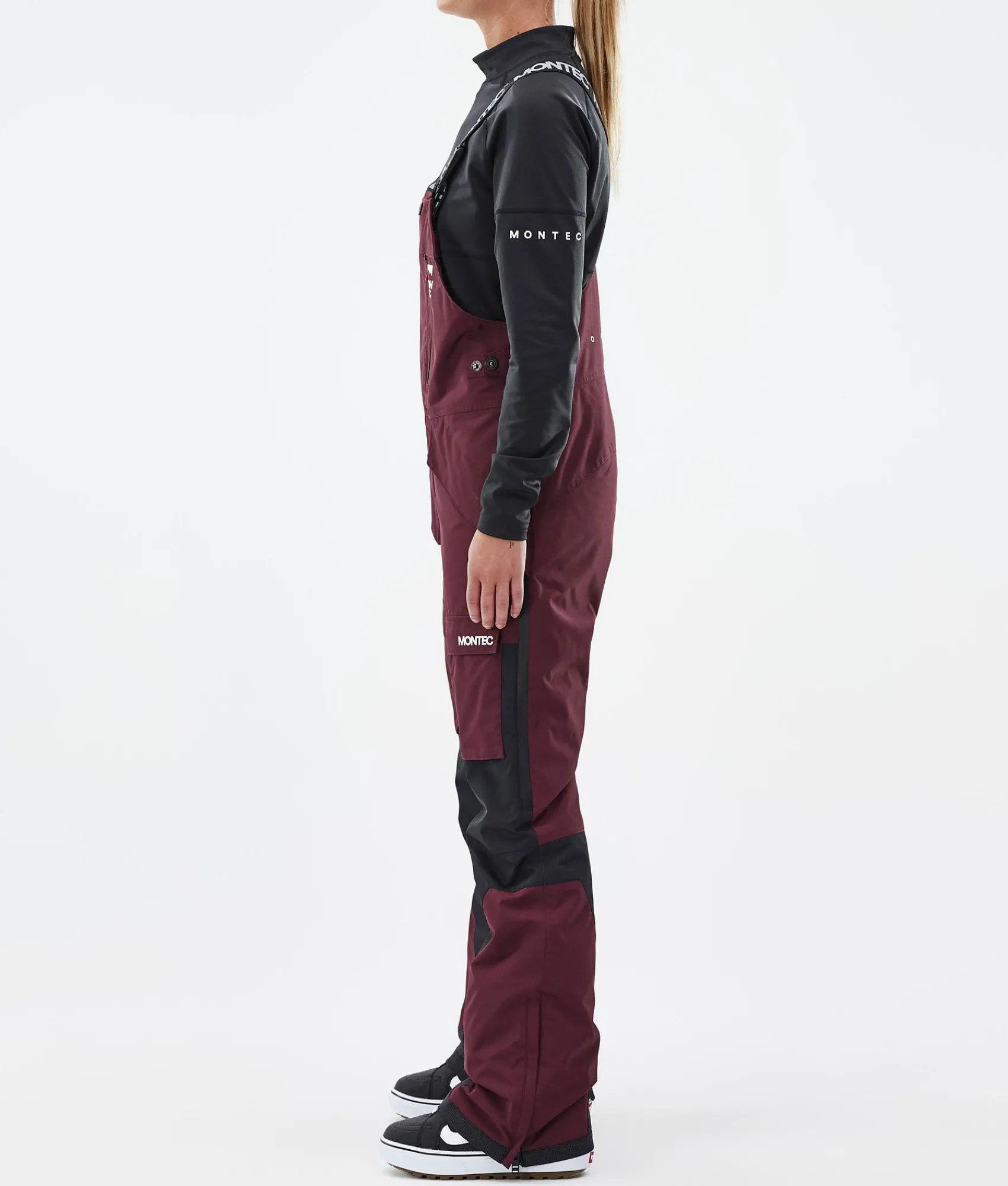 MONTEC Fawk W Burgundy/Black Discount