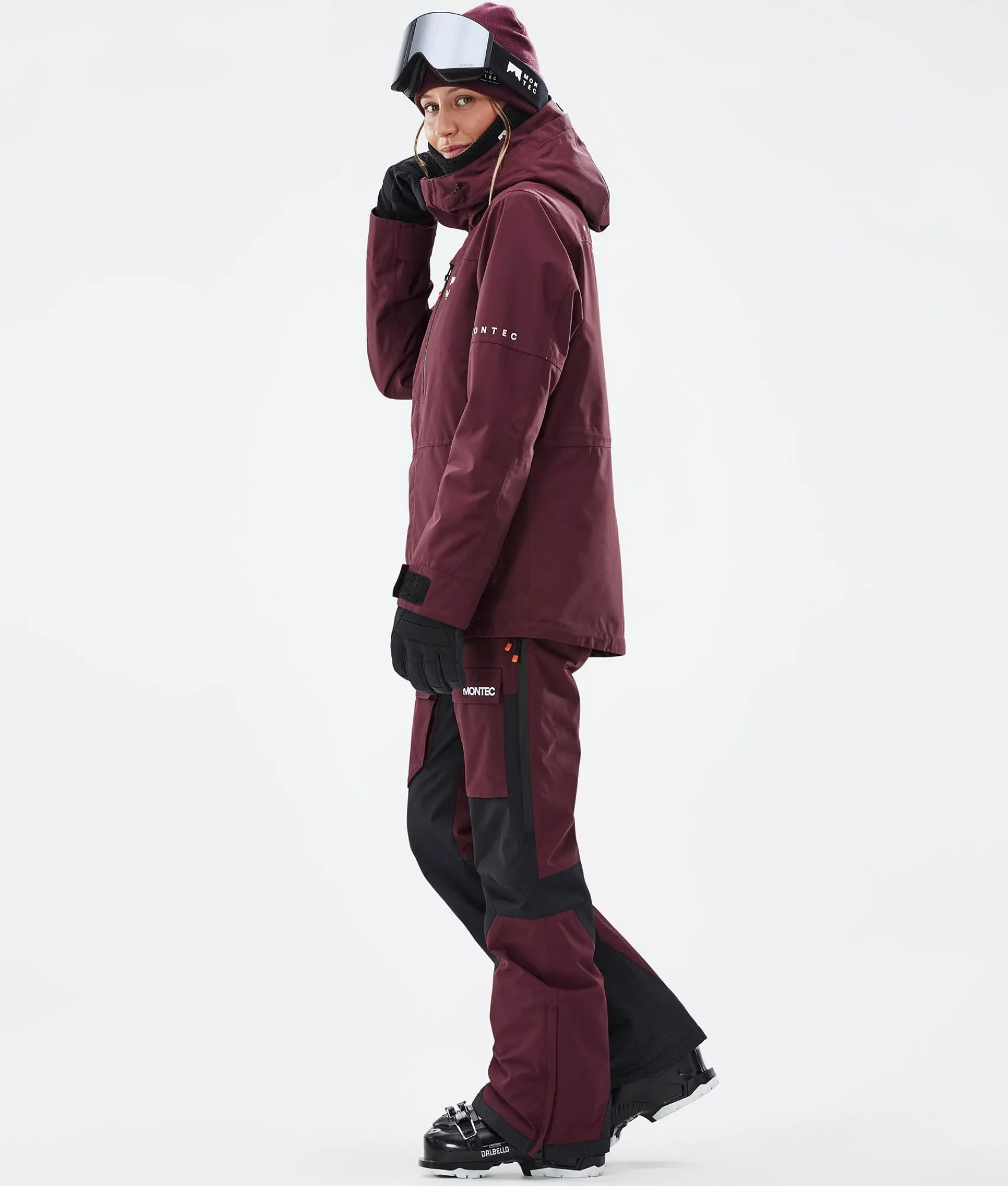 MONTEC Fawk W Burgundy Online