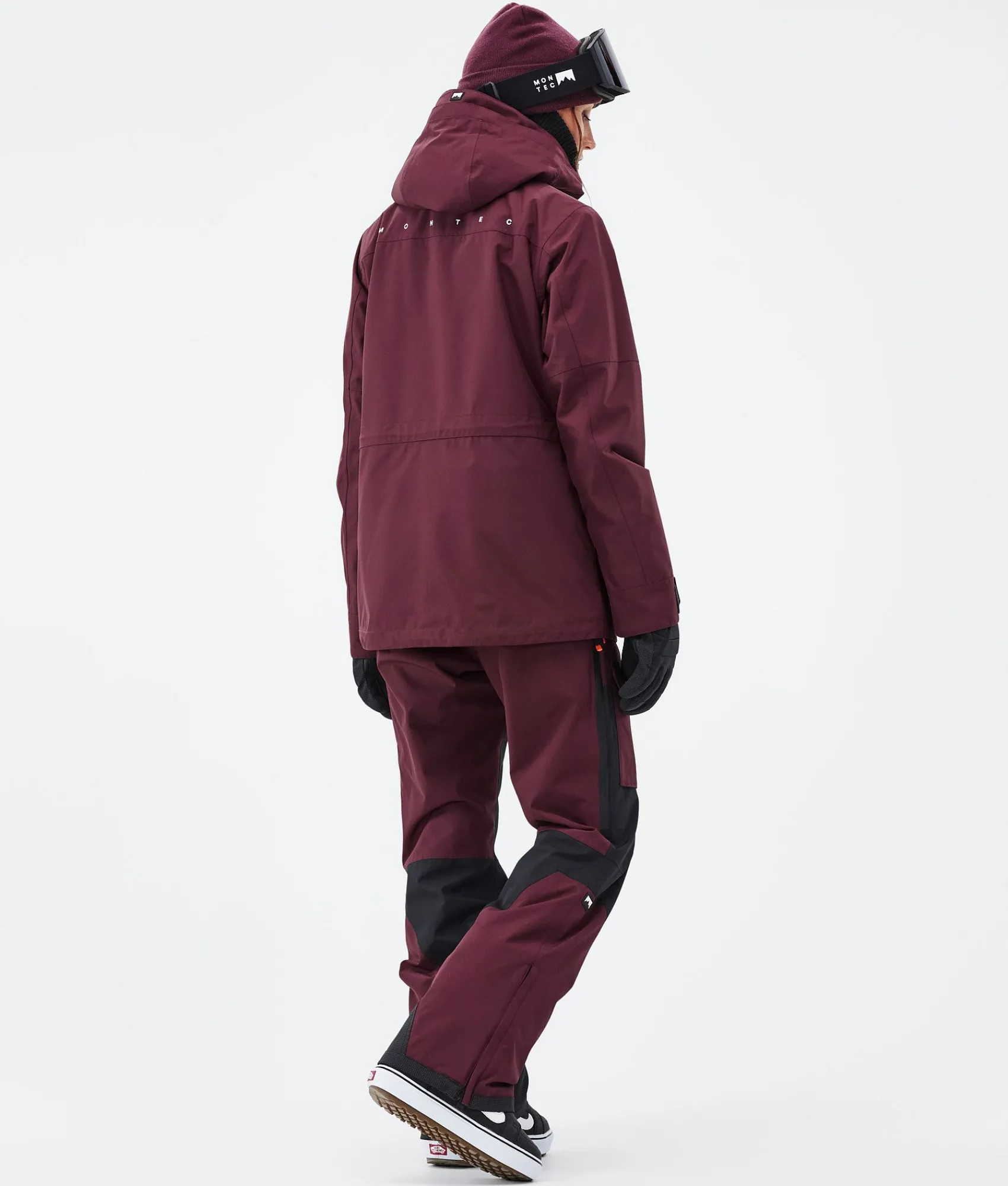 MONTEC Fawk W Burgundy Cheap