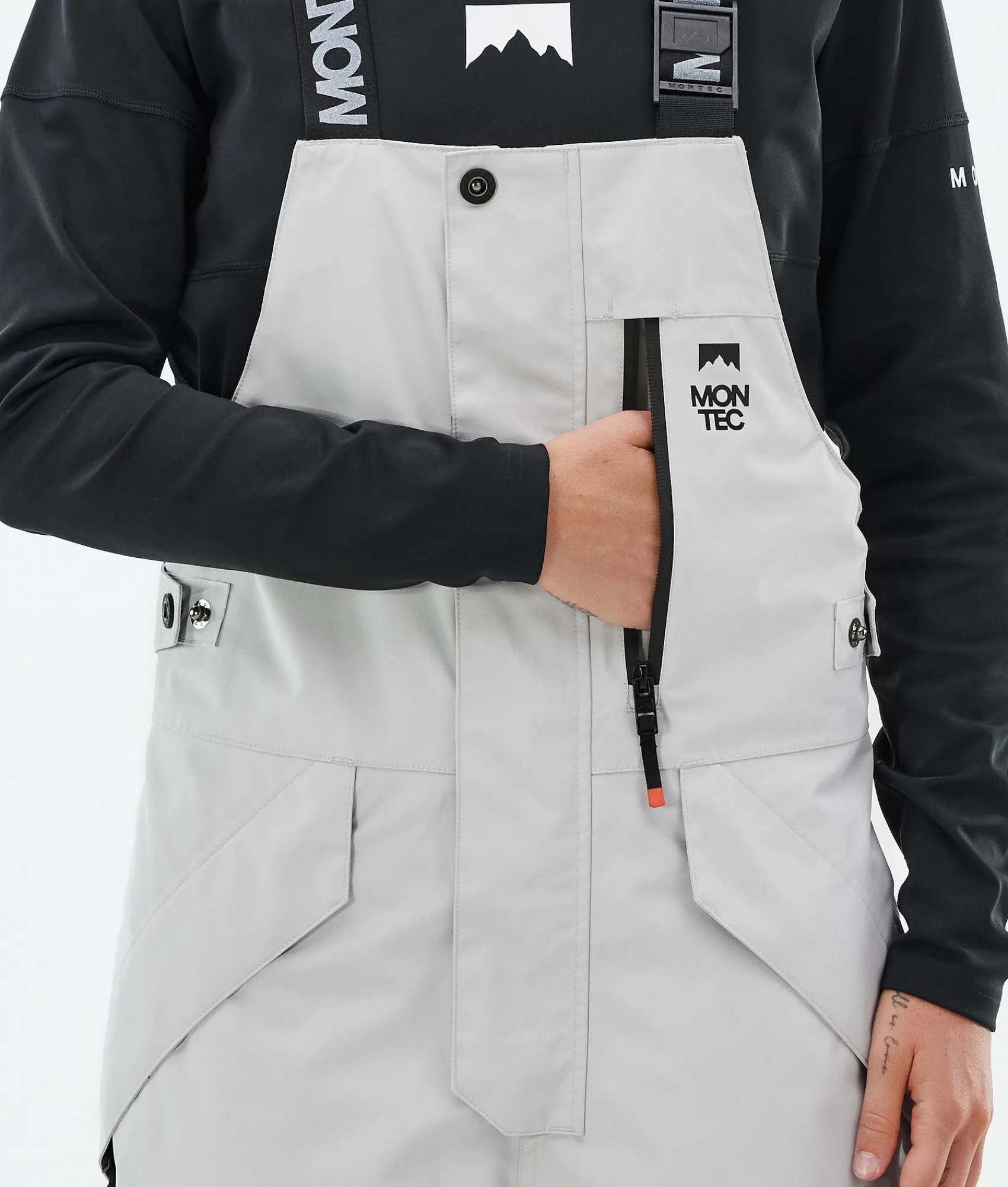 MONTEC Fawk W LightGrey/Black Hot