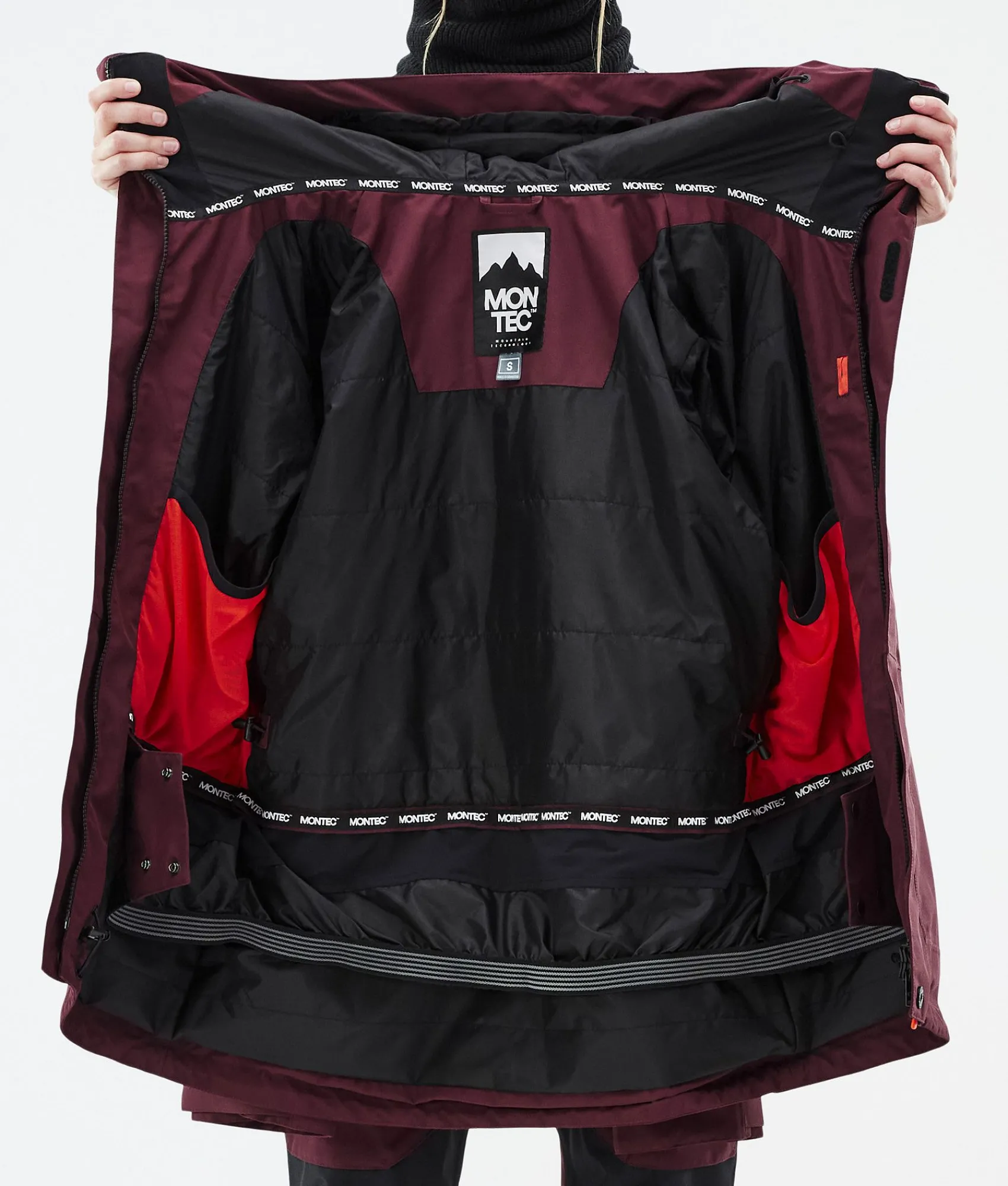 MONTEC Fawk W Burgundy Online