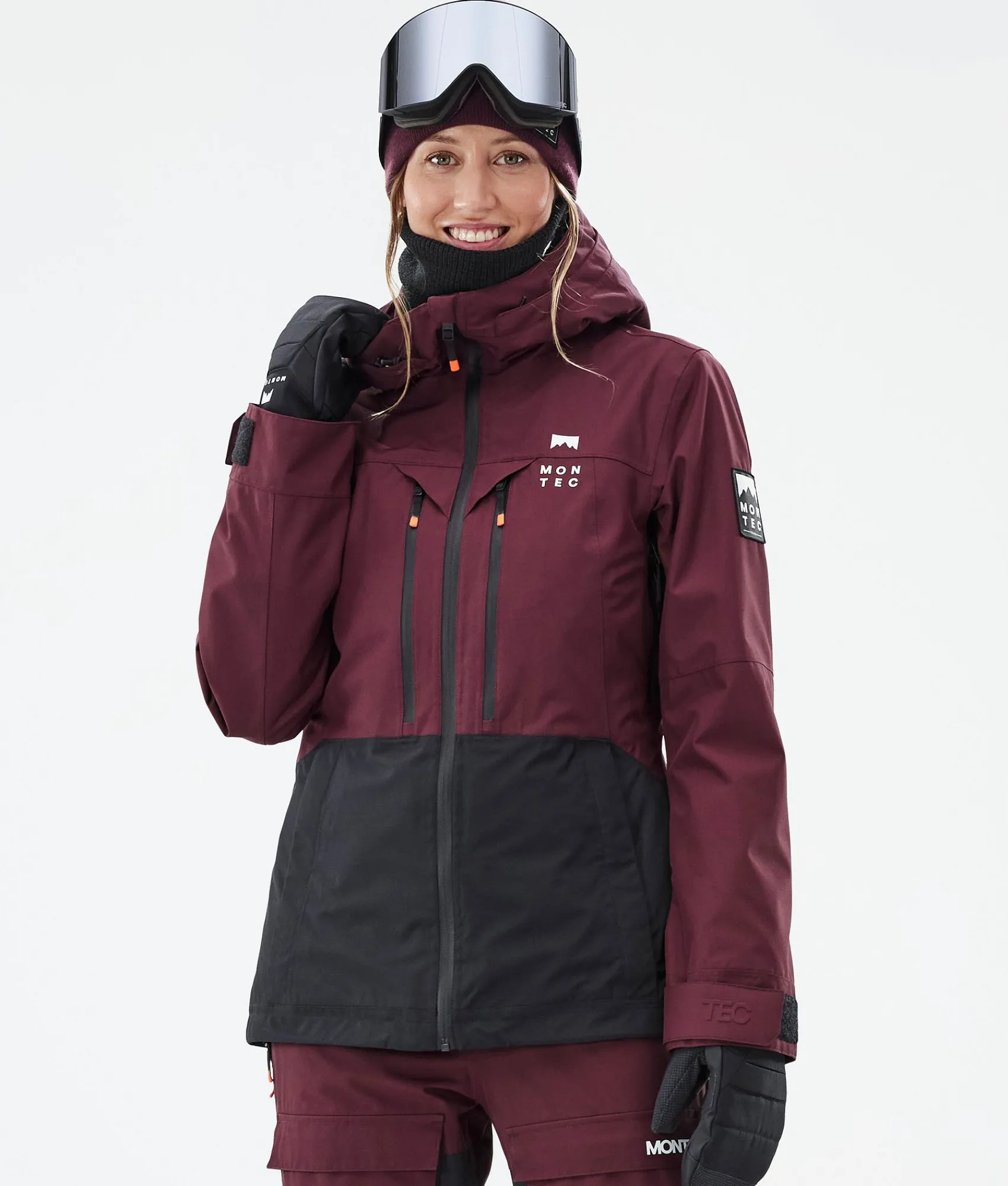 MONTEC Moss W Burgundy/Black Online
